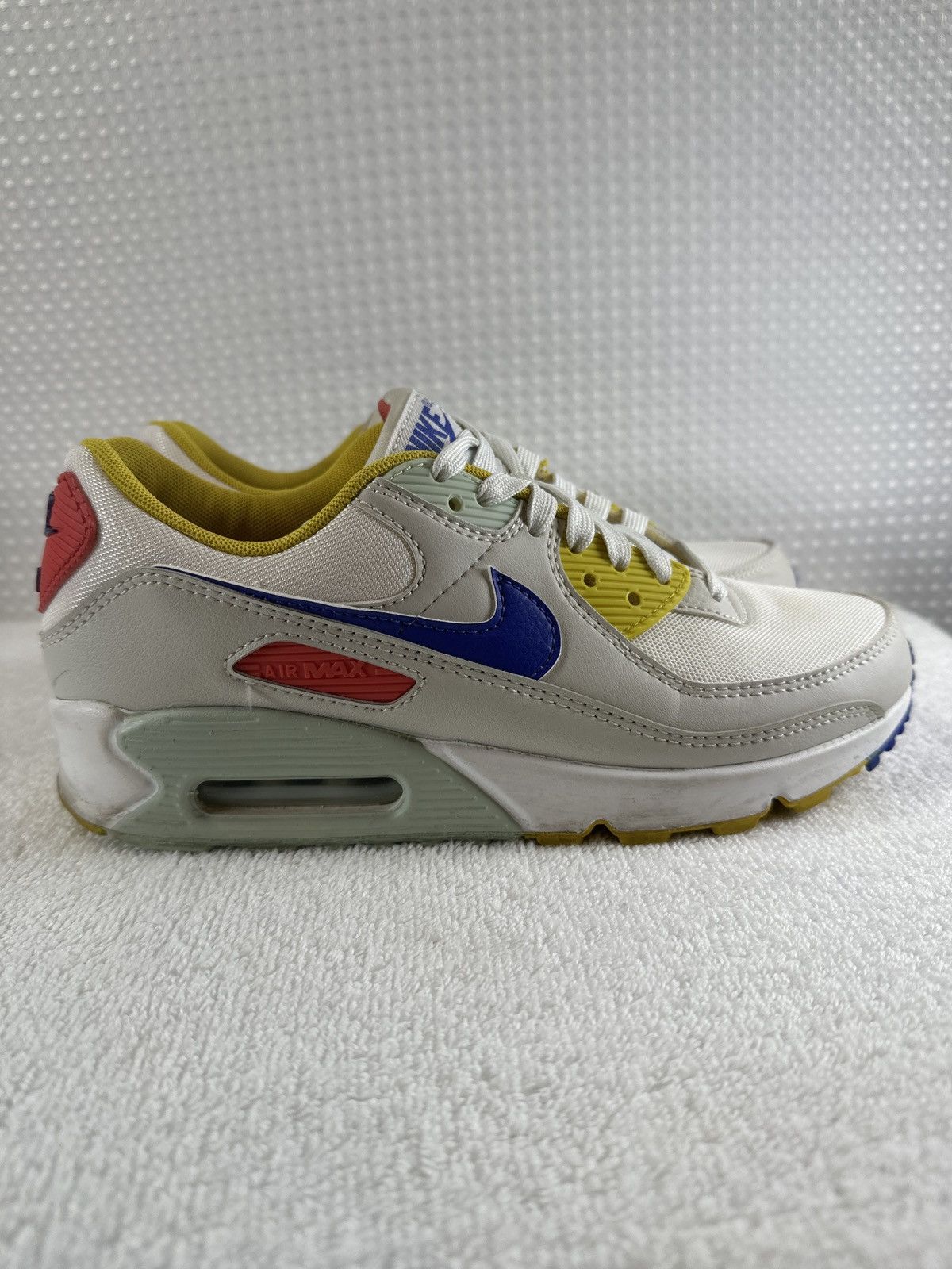 Nike Nike Air Max 90 'Summit White' Multi-Color Shoes Size US 7.5 / IT 37.5 - 3 Thumbnail