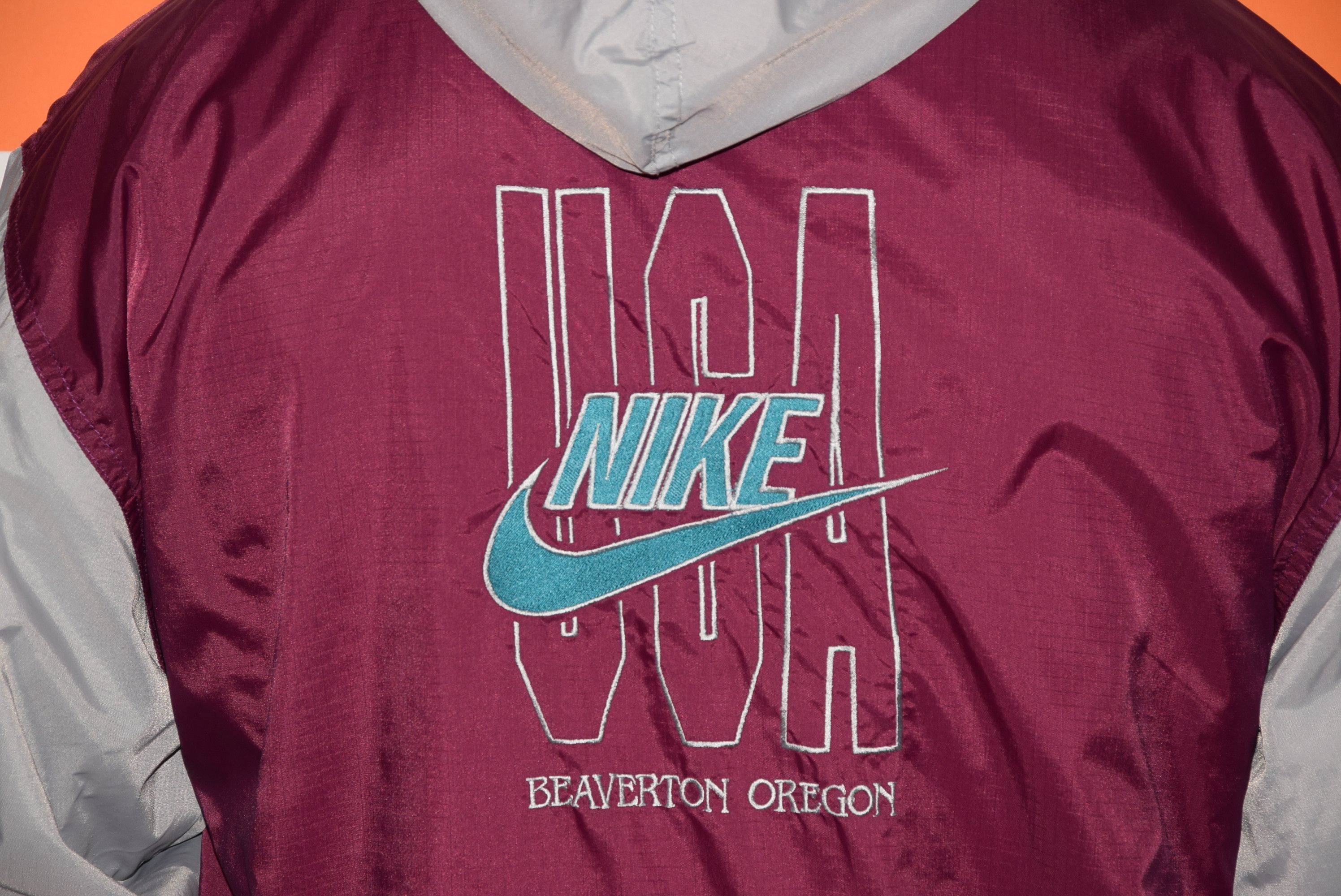 Nike RARE VINTAGE NIKE USA BEAVERTON OREGON OVERHEAD JACKET S Size US S / EU 44-46 / 1 - 9 Thumbnail