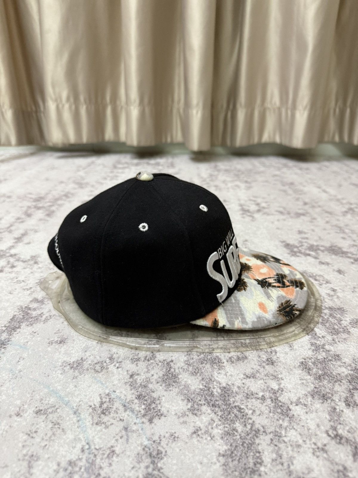 Japanese Brand BIG WILL WAVE SURF RIDE CALIFORNIA BEACH SOUND SNAPBACK CAP Size ONE SIZE - 3 Thumbnail