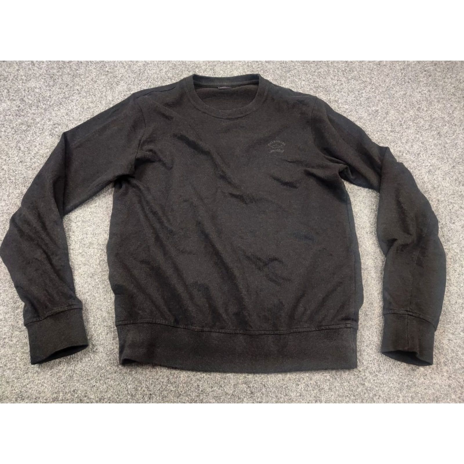 Paul & Shark Paul & Shark yachting Design Sweatshirt Dark Gray Cotton Crew neck Classic Fit Mens L Gray Size US L / EU 52-54 / 3 - 3 Thumbnail