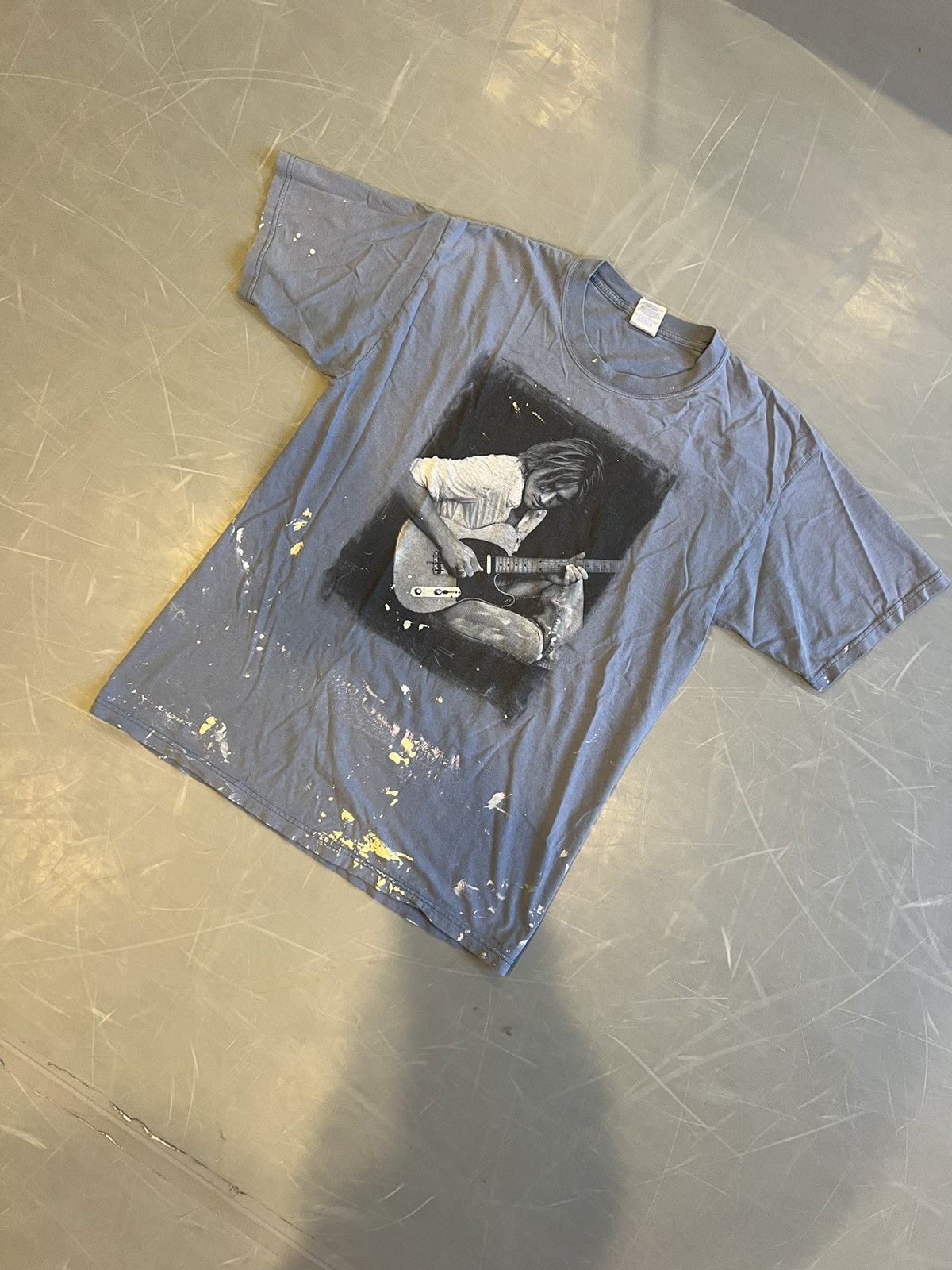 Vintage Vintage Keith Urban Paint Splatter T-Shirt Size US L / EU 52-54 / 3 - 1 Thumbnail