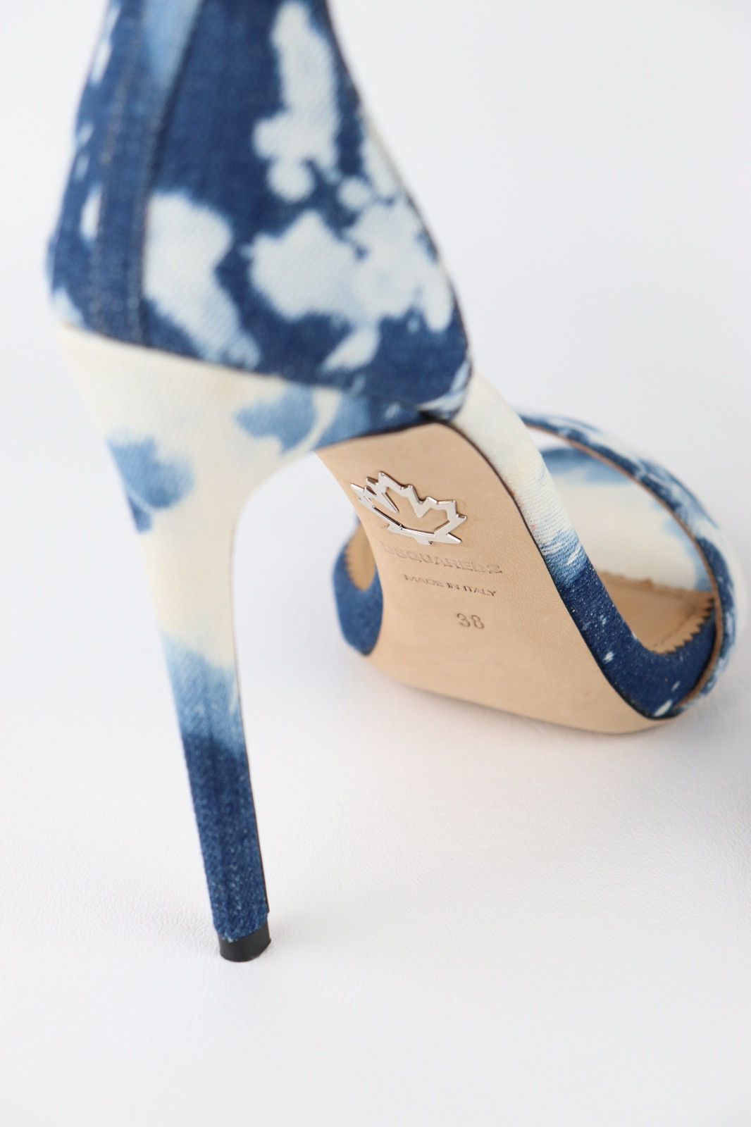 Designer × Dsquared2 × Vintage Dsquared2 padlock stiletto heels Size US 8 / IT 38 - 5 Thumbnail