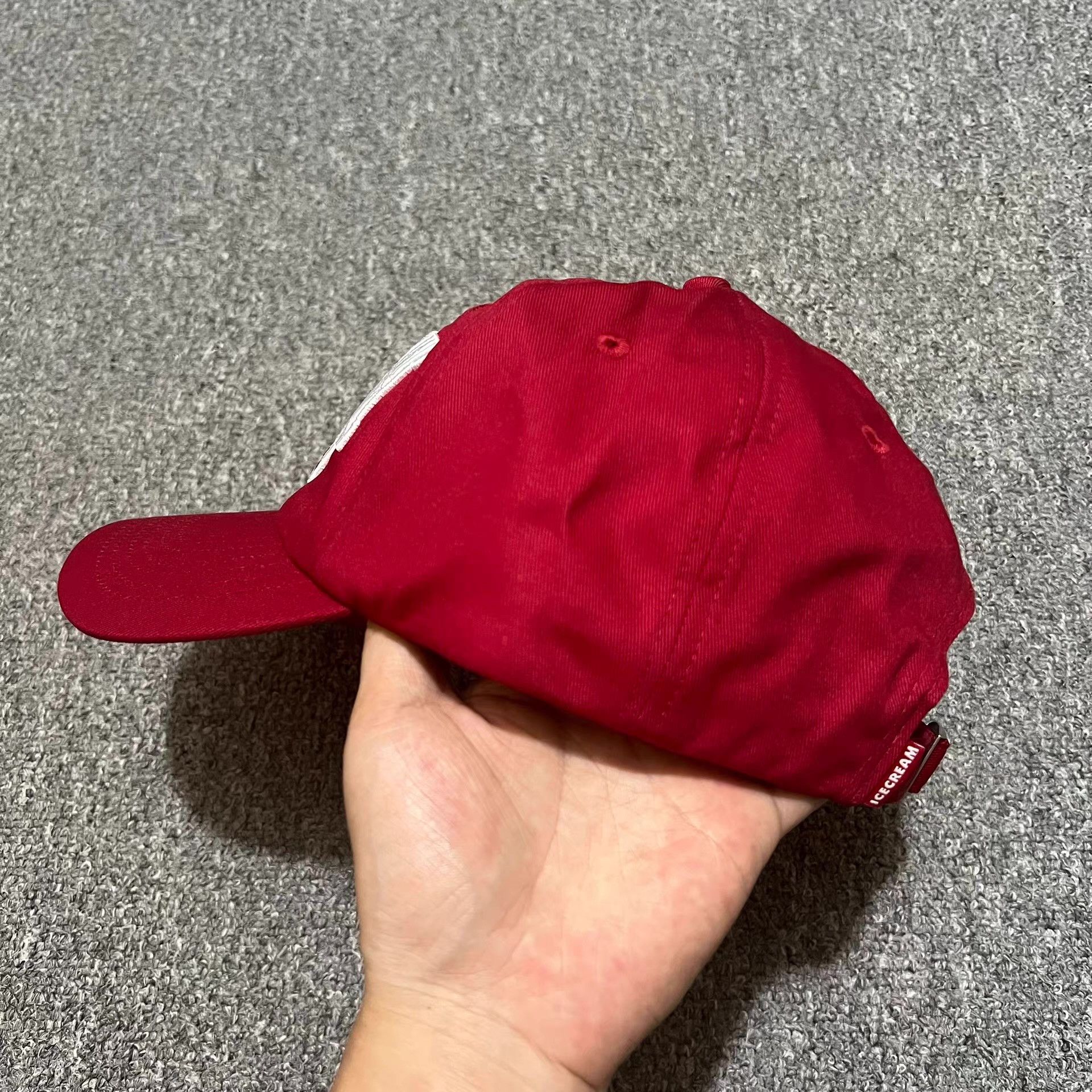 Billionaire Boys Club BBC ICECREAM Embroidered Curved Brim Baseball Cap Q7 Size ONE SIZE - 5 Thumbnail