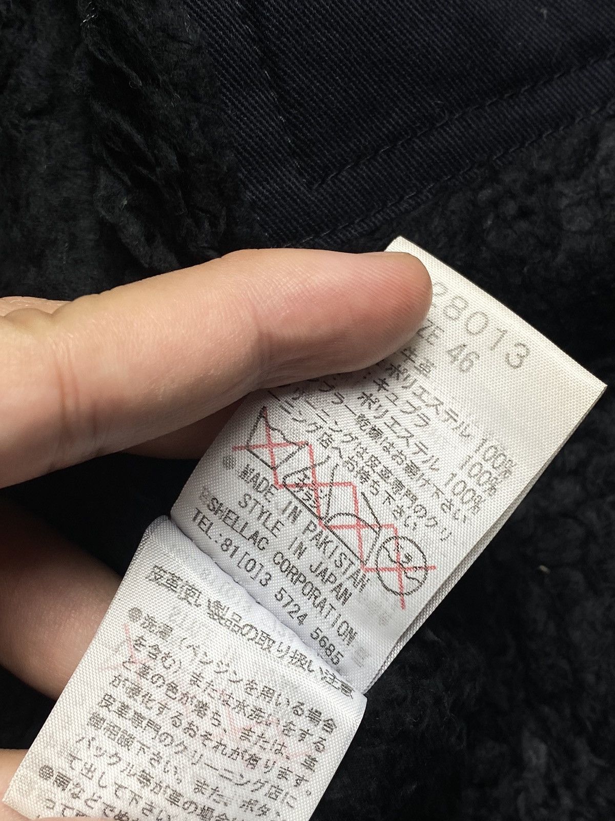 Japanese Brand 2000s Shellac - Burned Leather Biker Jacket Size US M / EU 48-50 / 2 - 17 Thumbnail
