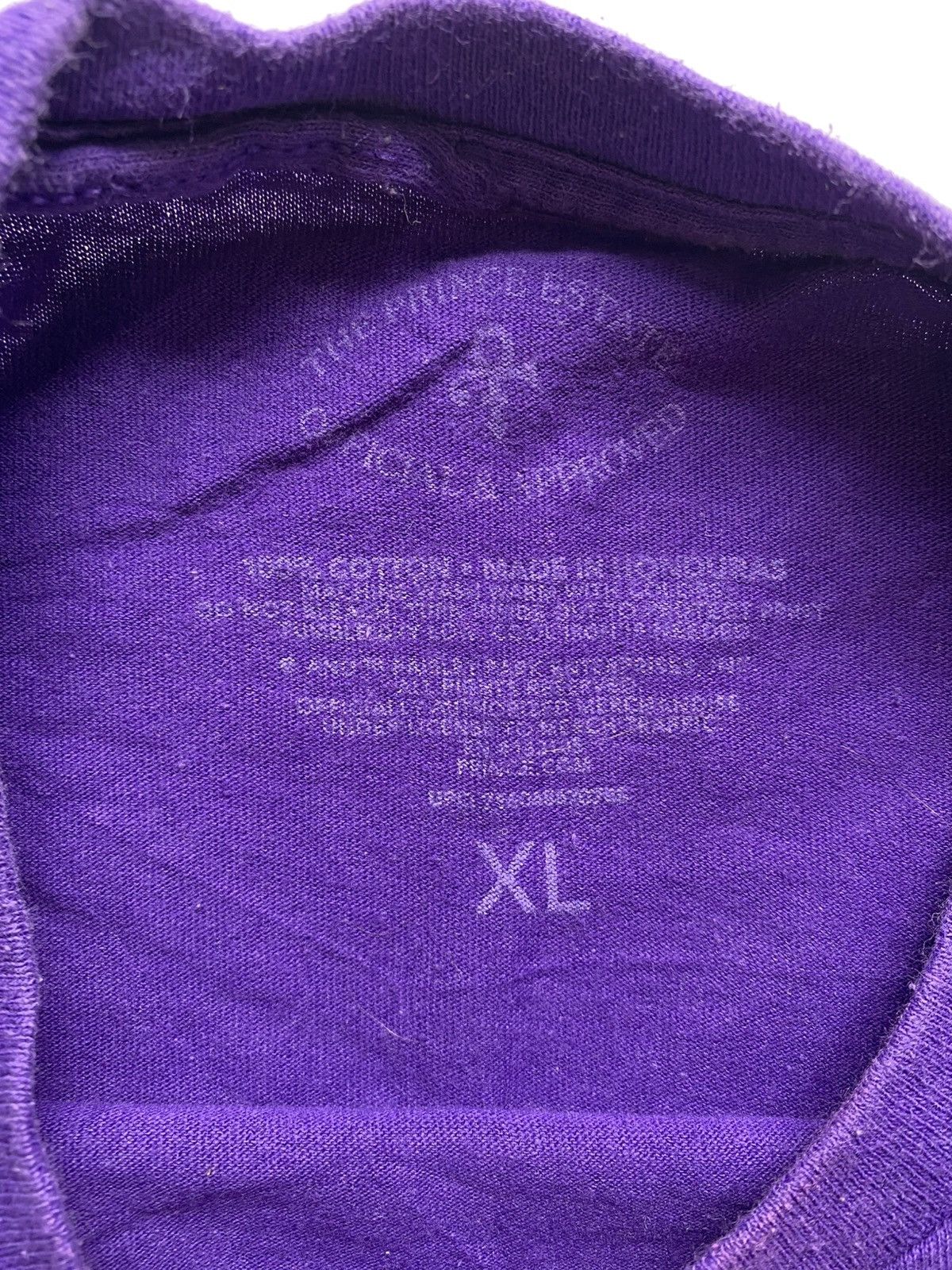 Band Tees prince men's motorcycle rain tee Size US XL / EU 56 / 4 - 3 Thumbnail