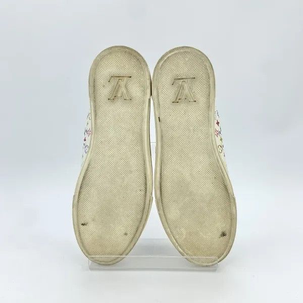 Louis Vuitton Louis Vuitton Stylish Low-Top Sneakers in White -2508 Size US 5.5 / EU 38 - 5 Thumbnail