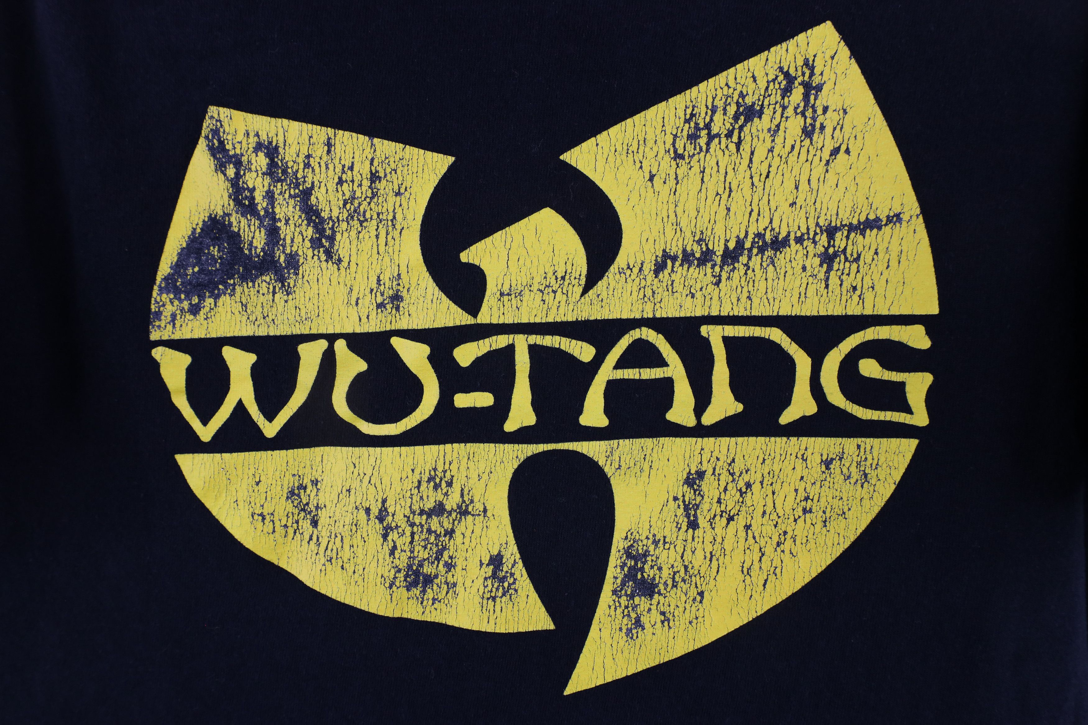 Vintage Retro Spell Out Wutang Clan Rap Hip Hop T-Shirt Black Size US S / EU 44-46 / 1 - 4 Thumbnail