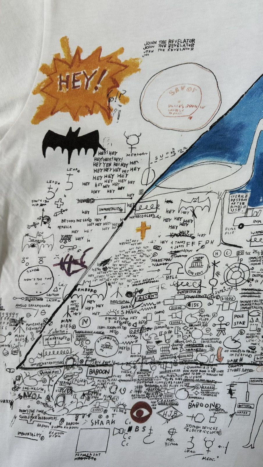Jean-Michel Basquiat JEAN MICHEL BASQUIATH ARTWORK TEE Size US M / EU 48-50 / 2 - 3 Thumbnail
