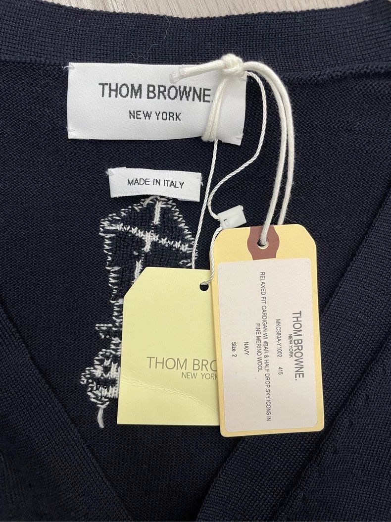 Thom Browne Thom browne Size 2 Dark blue full-print kite airplane four Size M / US 6-8 / IT 42-44 - 5 Thumbnail