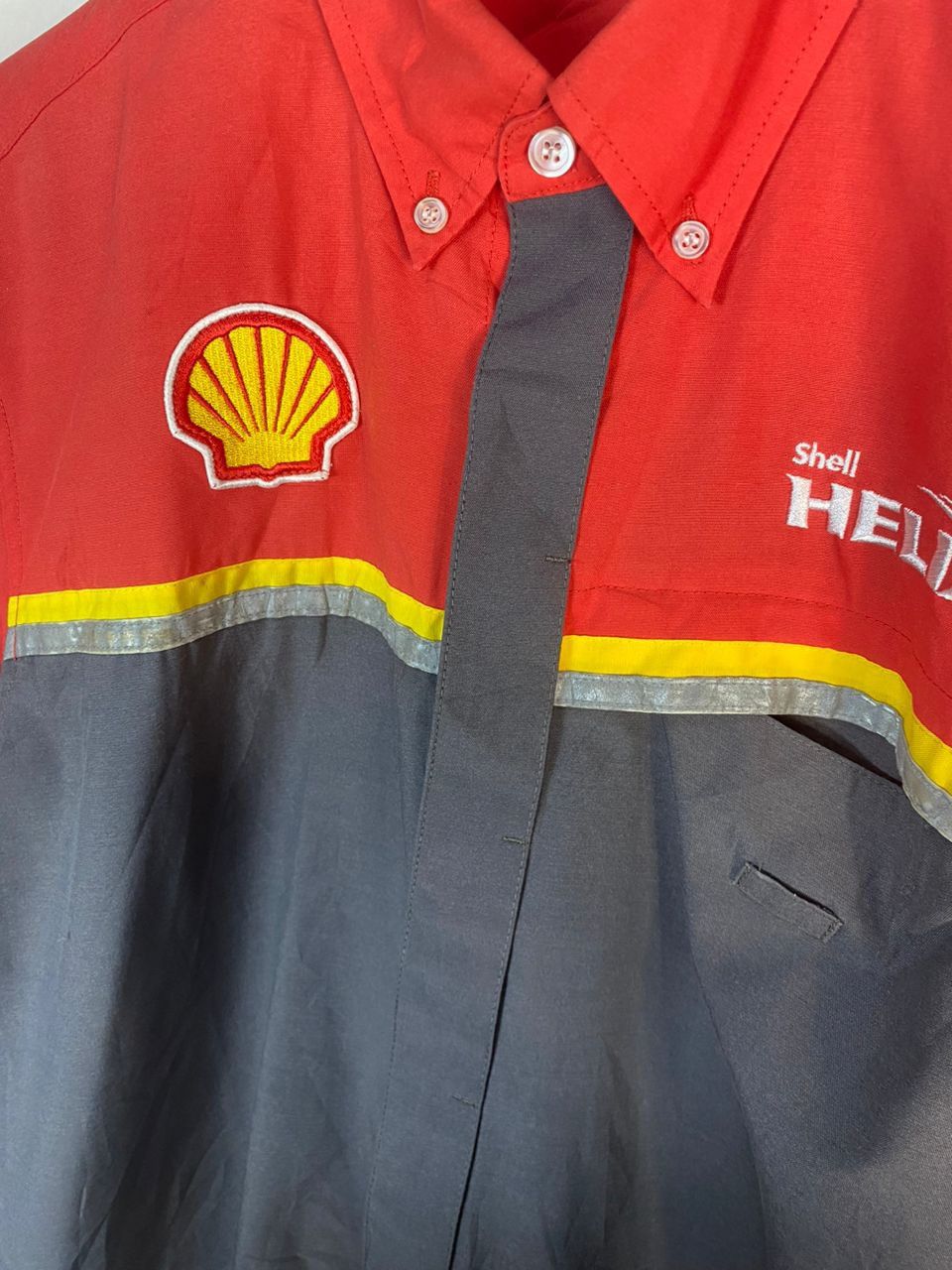 Ferrari × Sports Specialties Ferrari x shell spellout button up uniform shirt Size US L / EU 52-54 / 3 - 4 Thumbnail
