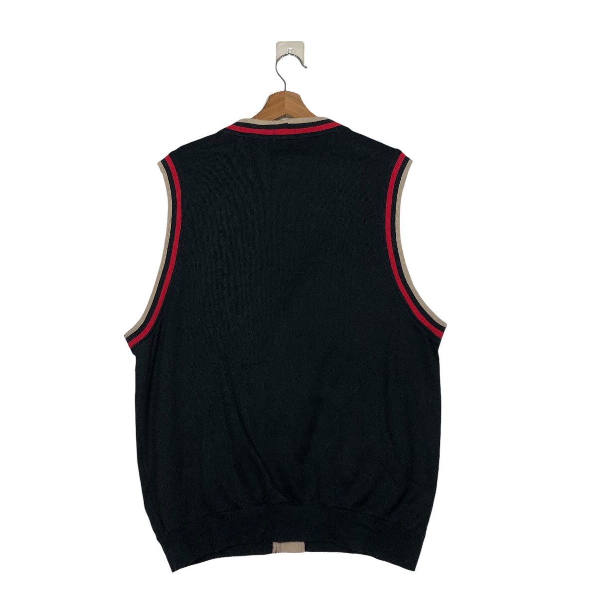 Fila × Japanese Brand 📌Vintage Vest Tank Top Fila Golf Big Logo Size US L / EU 52-54 / 3 - 9 Thumbnail