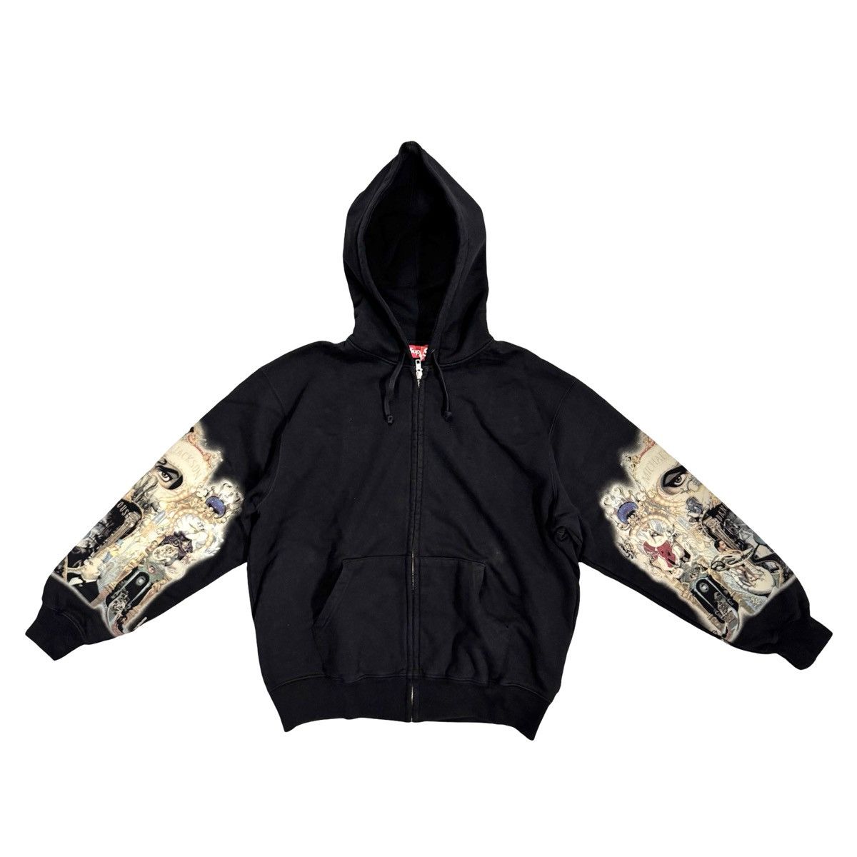 Supreme Supreme Michael Jackson Dangerous Zipped Hoodie Black Size US S / EU 44-46 / 1 - 1 Thumbnail