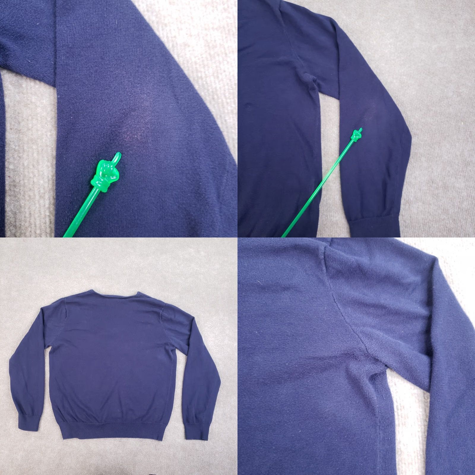 Polo Ralph Lauren Ralph Lauren Sport Womens V Neck Sweater XL Extra Large Blue Pullover Size XL / US 12-14 / IT 48-50 - 8 Thumbnail