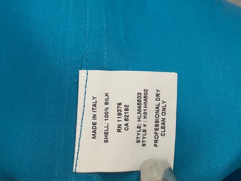 Helmut Lang HELMUT LANG Lake blue organza shirt Size US M / EU 48-50 / 2 - 4 Thumbnail