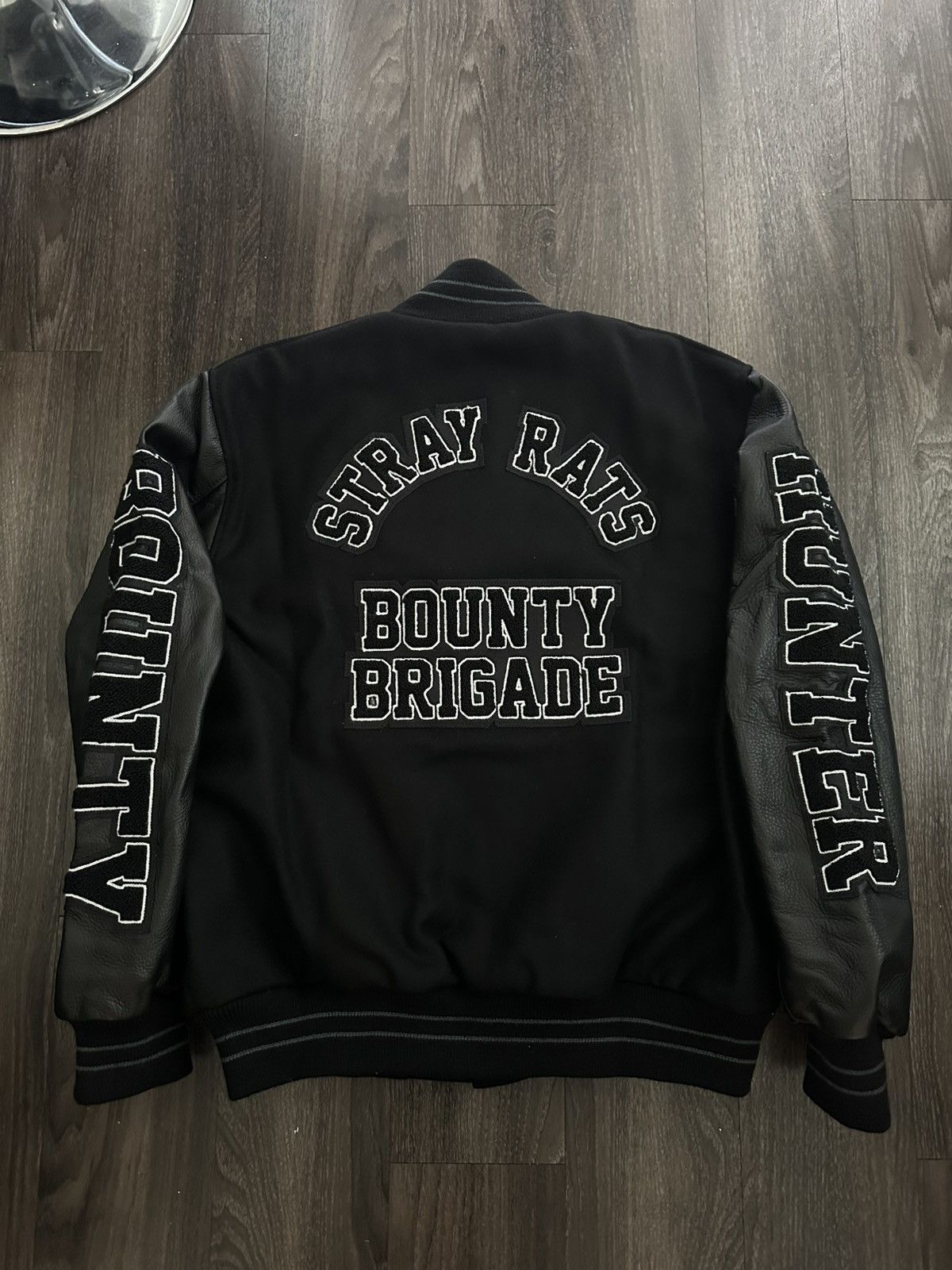 Bounty Hunter Bounty Hunter x Stray Rats Varsity Jacket NEW Large Size US L / EU 52-54 / 3 - 10 Thumbnail