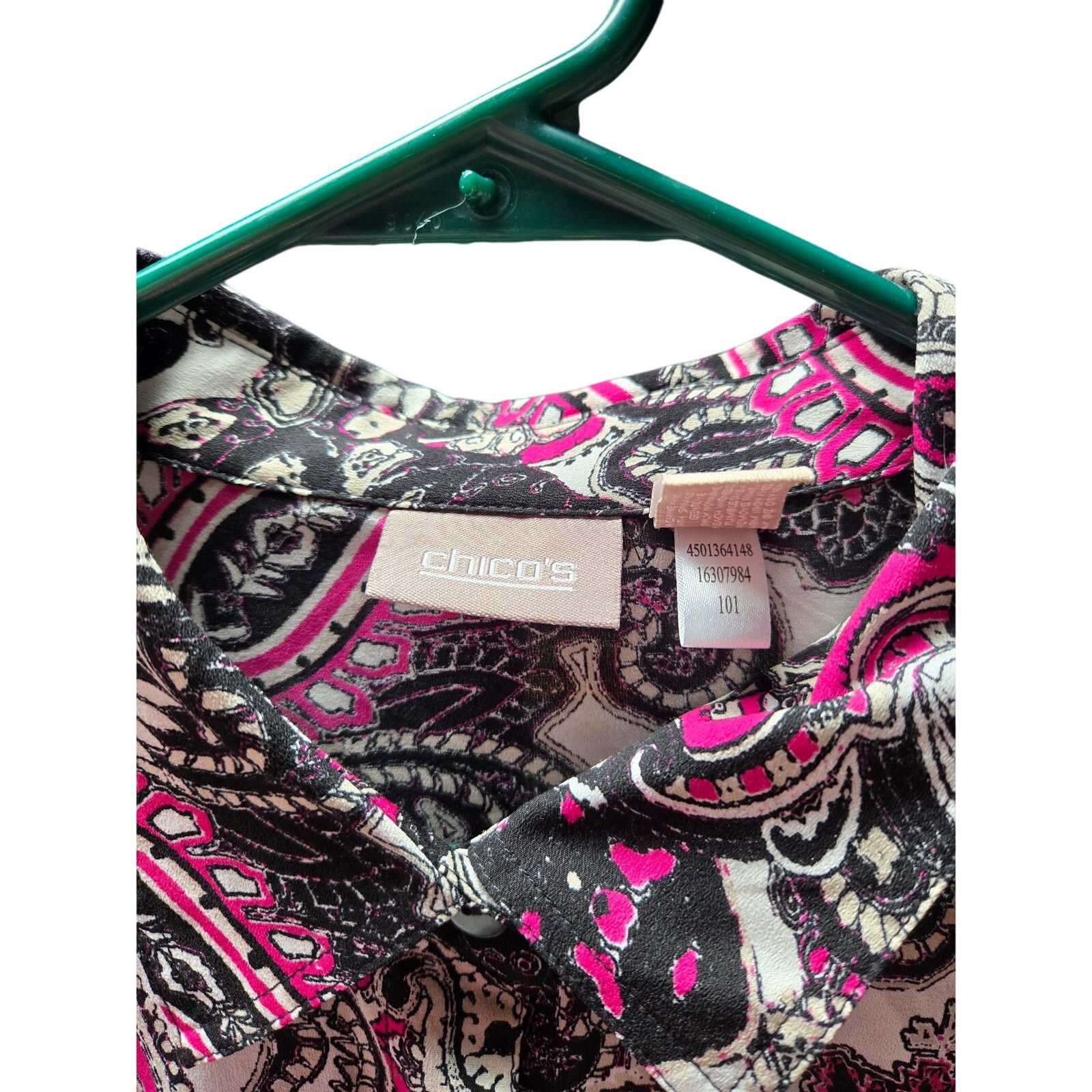 Chicos Chicos 3 XL pink top Size XL / US 12-14 / IT 48-50 - 5 Thumbnail