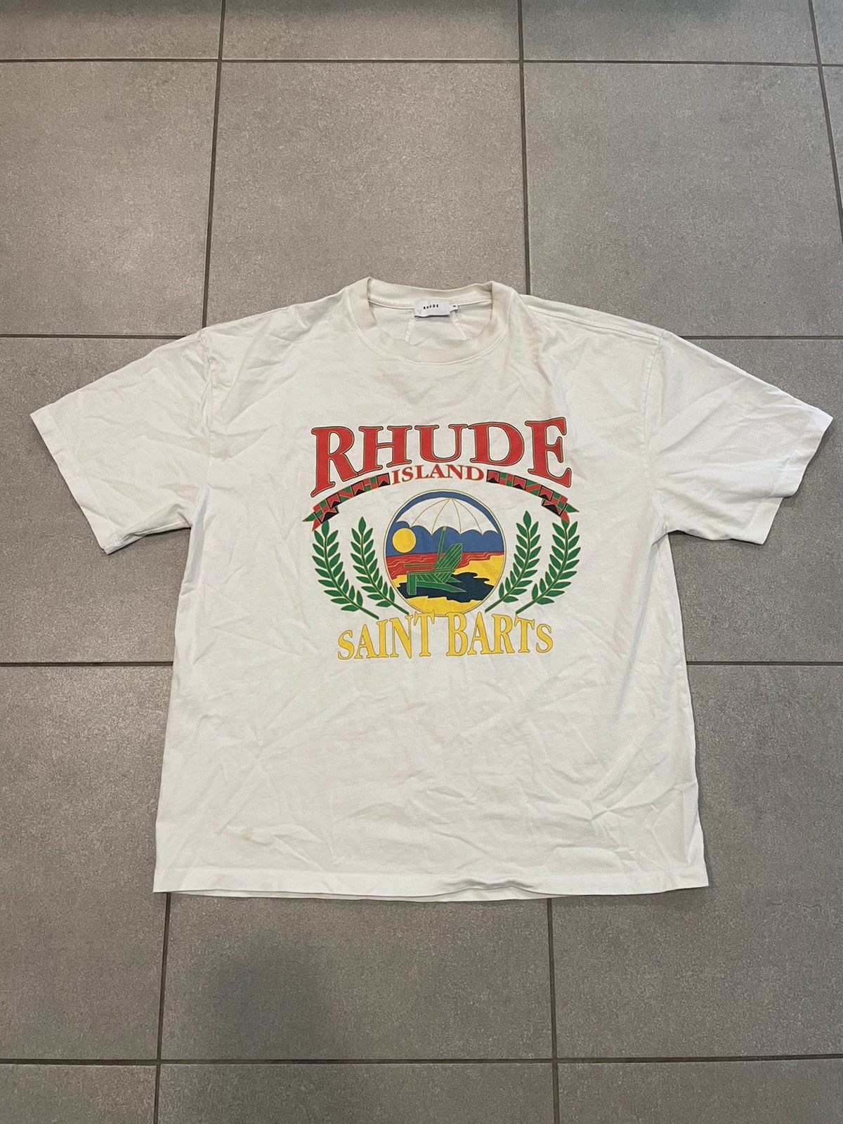 Outlet Rhude t-shirt size xxl