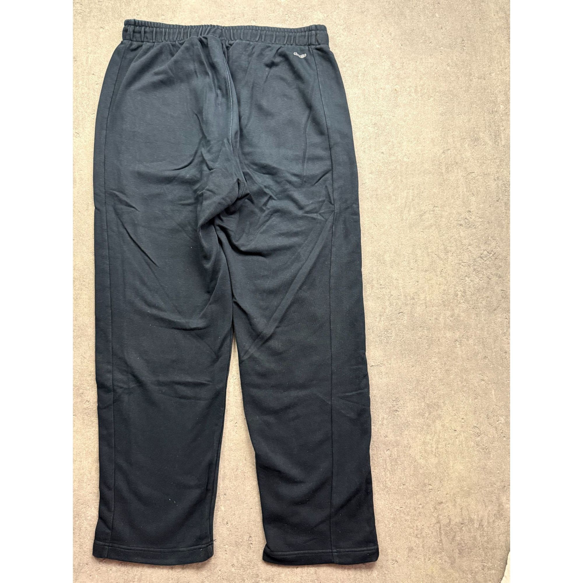 Adidas ADIDAS Sport Essentials Black Fleece Joggers • Climalite • S Size US 40 / EU 56 - 6 Thumbnail