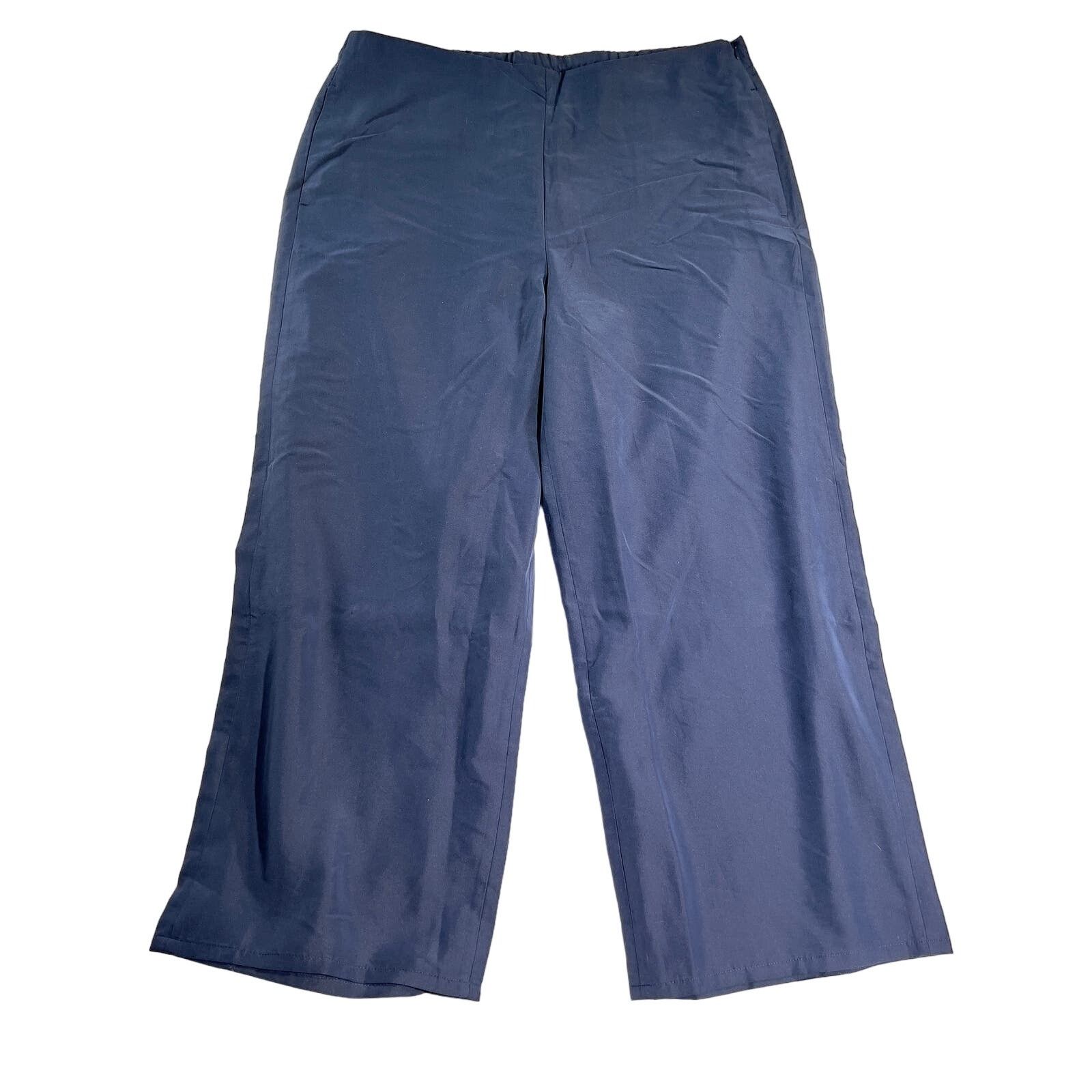 J. Jill j. jill Side Zipper Pull -On Pants Woman's Lg Tall Wide Leg Size 36" / US 14 / IT 50 - 1 Thumbnail