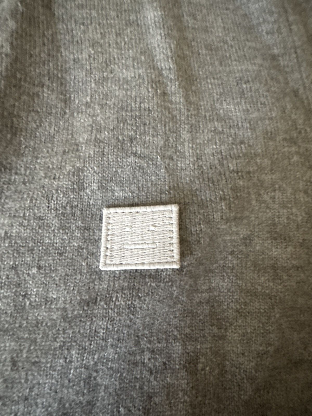 Acne Studios Acne Studios Grey Wool Face Cardigan Large Size US L / EU 52-54 / 3 - 2 Thumbnail