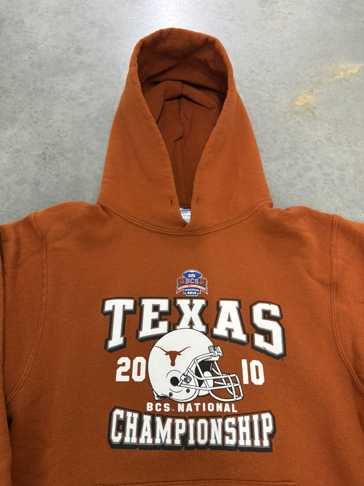 Russell Athletic Texas Longhorns Russell Athletic Hoodie 2000s Burnt Orange S Size US S / EU 44-46 / 1 - 2 Thumbnail