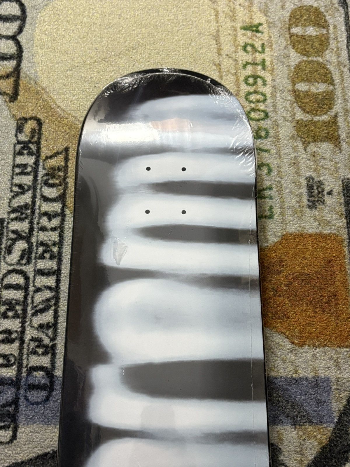 Supreme Supreme Blurred Skateboard Deck Black Size ONE SIZE - 3 Thumbnail