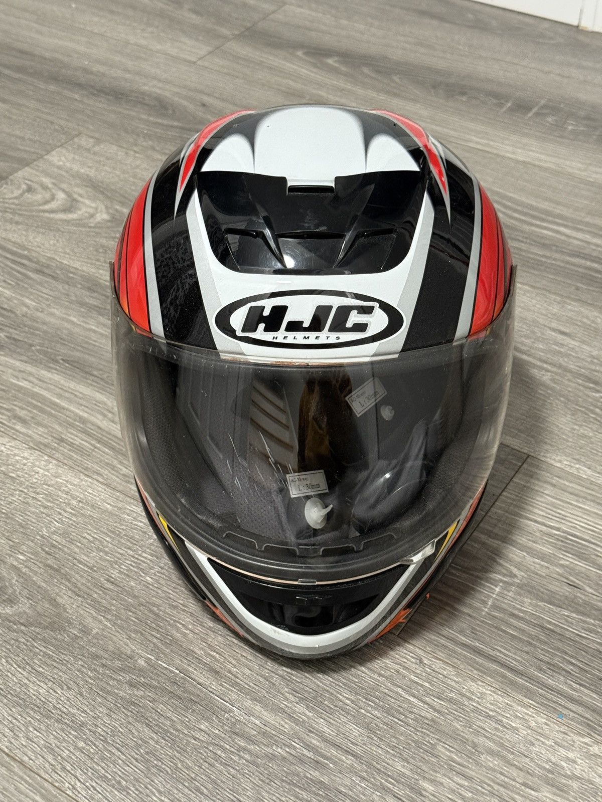 Designer × Vintage Vintage HJC Rider Helmet Size ONE SIZE - 1 Thumbnail