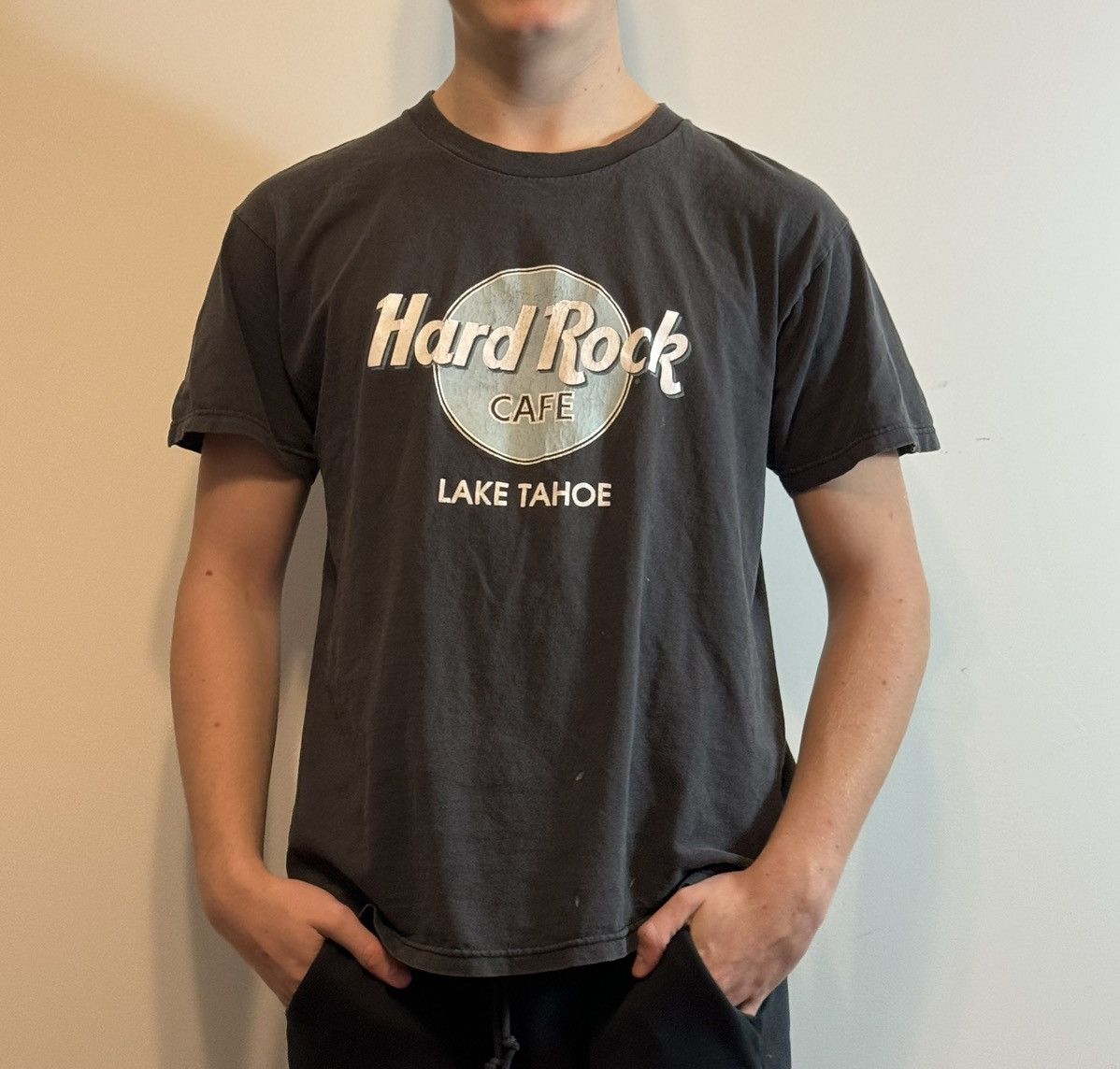 Hard Rock Cafe × Vintage Y2K Hard Rock Cafe Lake Tahoe Tee Size US L / EU 52-54 / 3 - 5 Thumbnail