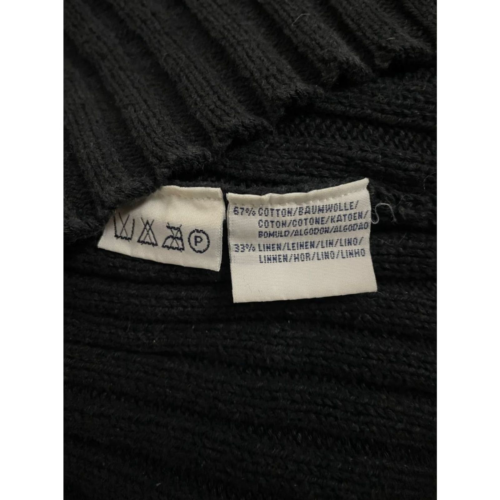 Polo Ralph Lauren Polo Sport Ralph Lauren Mens Sweater XL Black Cotton High Neck Long Sleeve Pullover Size US XL / EU 56 / 4 - 5 Thumbnail