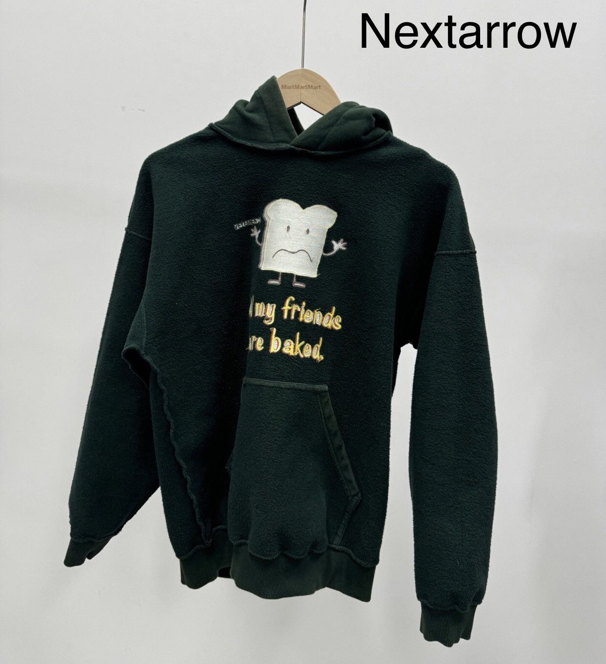 Vetements Vetements Bread Slogan Inside Hoodie2411-Nextarrow Size US S / EU 44-46 / 1 - 1 Thumbnail