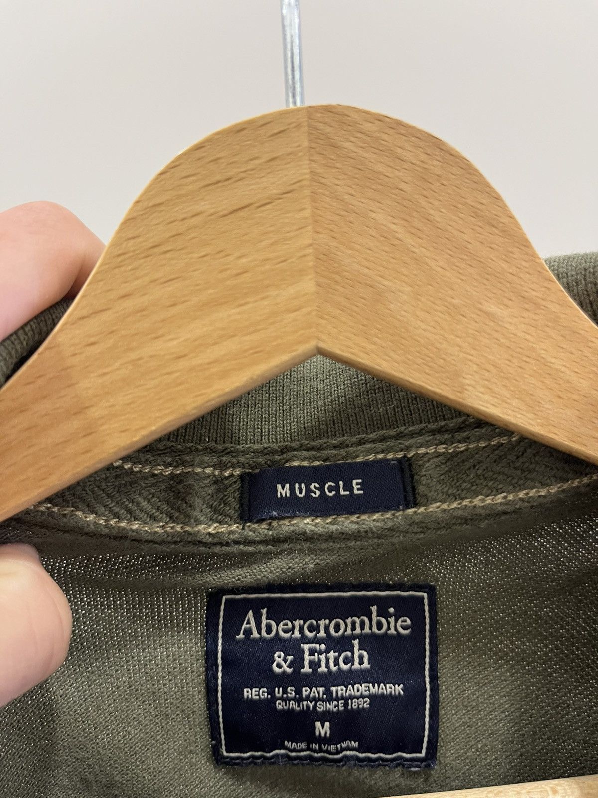 If Six Was Nine Abercrombie & Fitch Vintage Y2K Green Polo shirt medium Size US M / EU 48-50 / 2 - 4 Thumbnail