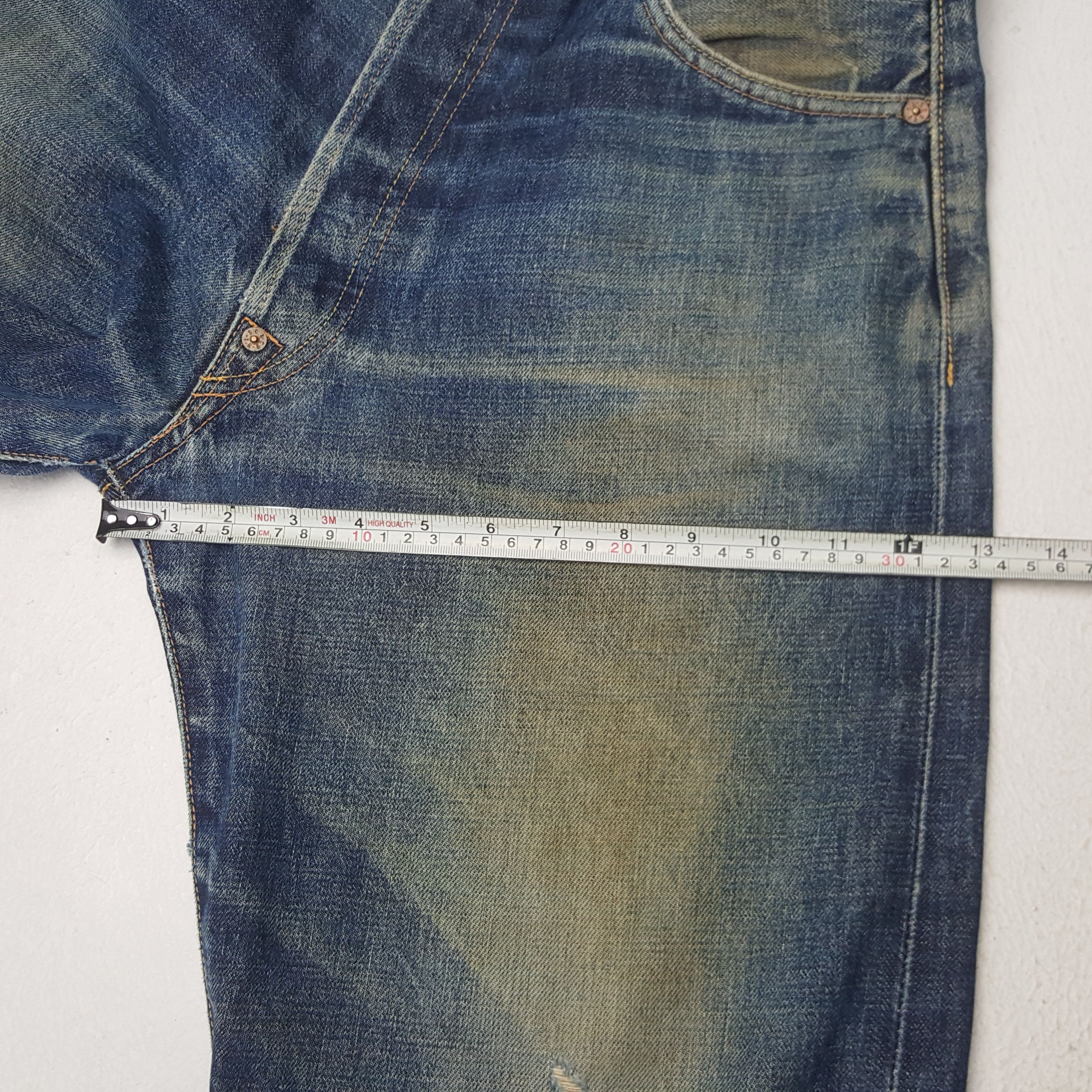 Evisu × Japanese Brand × Vintage Vintage Evisu Japanese Selvedge Custom Denim Jeans C280N20 Size US 31 - 11 Thumbnail