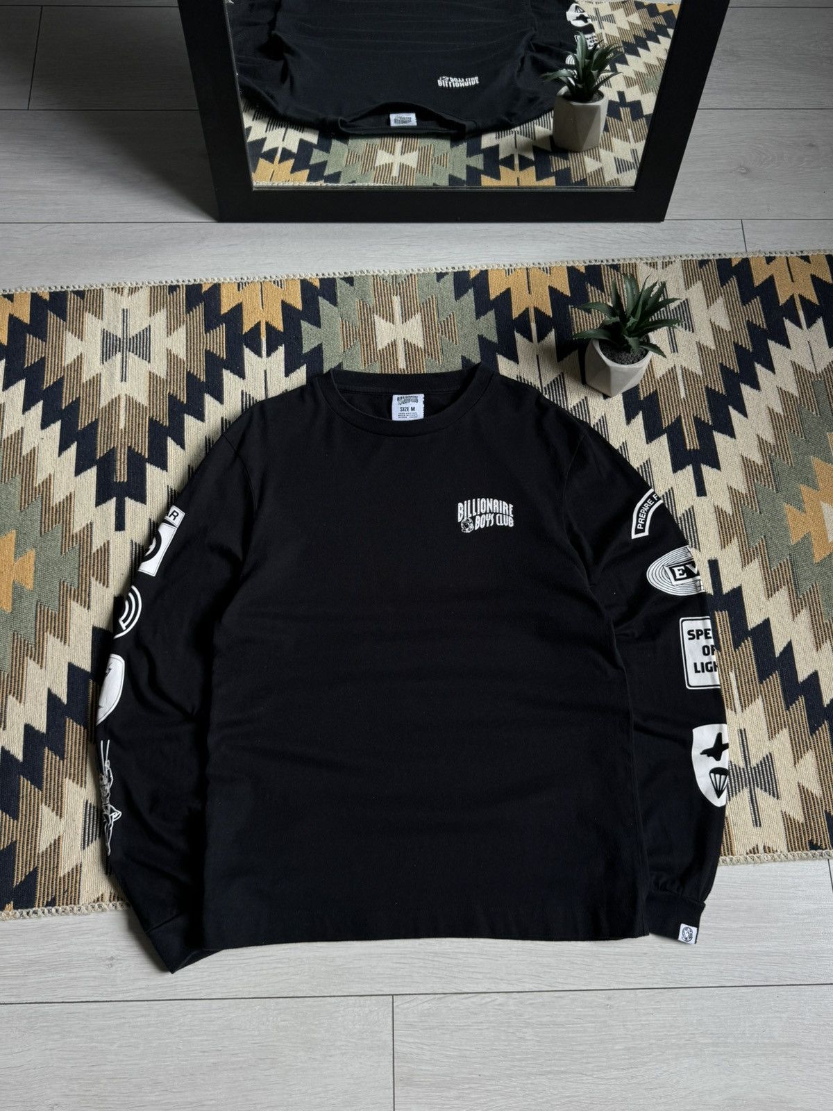 Billionaire Boys Club BBC Billionaire Boys Club Big Logo Longsleve Size US M / EU 48-50 / 2 - 2 Thumbnail