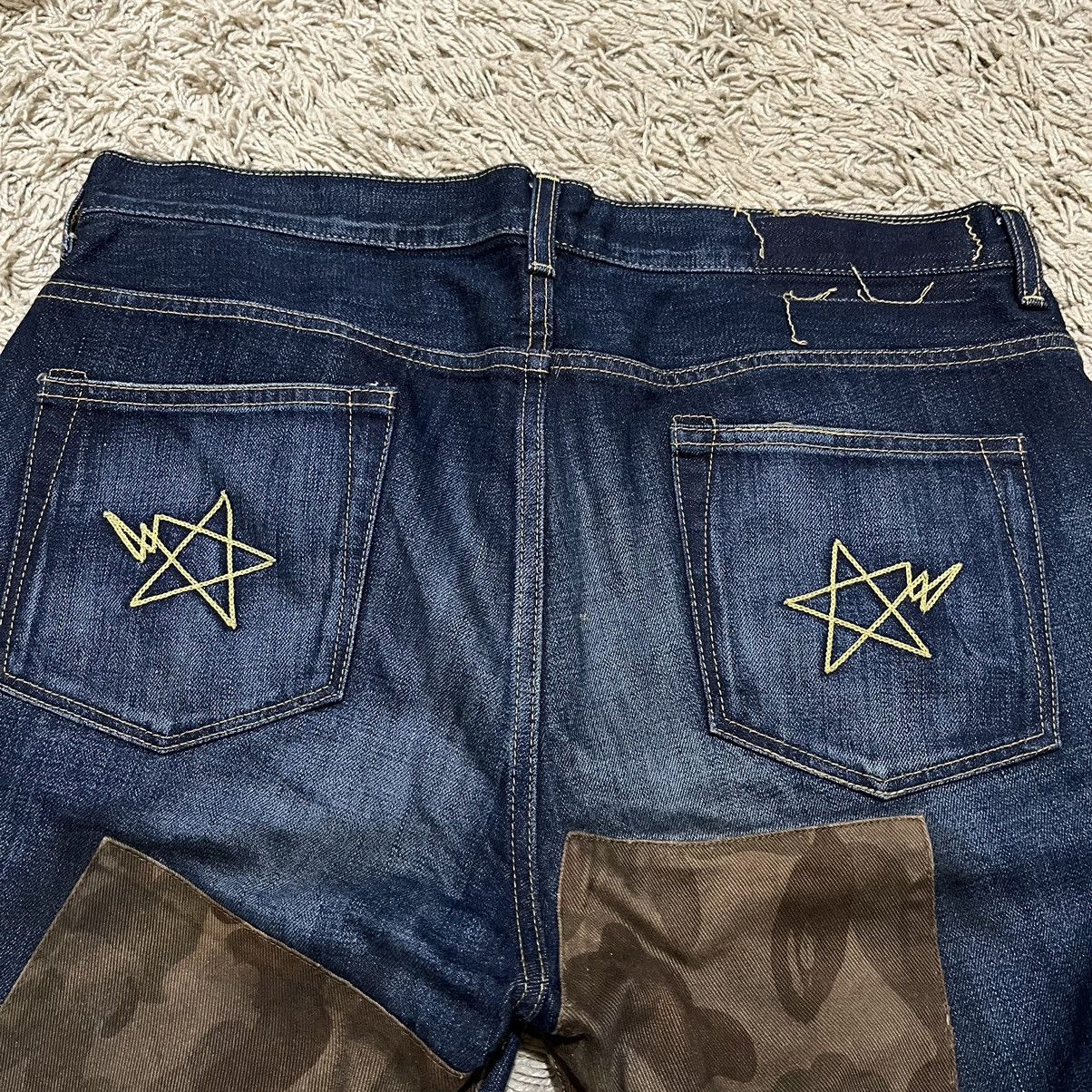 Bape Rare OG Bape Sta Patchwork Denim Pants Size US 38 / EU 54 - 16 Thumbnail