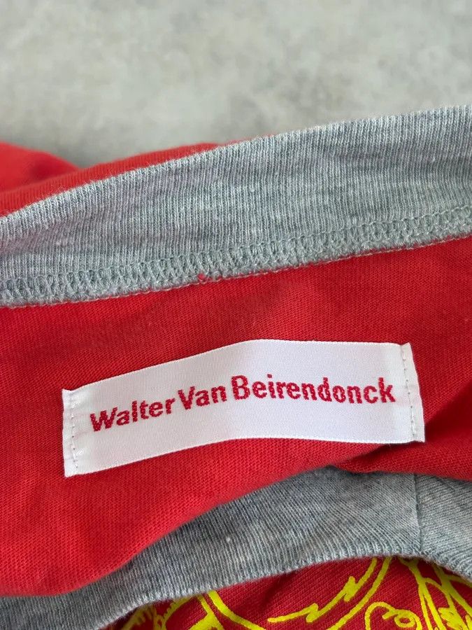 Walter Van Beirendonck Walter Van Beirendonck Red Eagle Longsleeve Size US M / EU 48-50 / 2 - 8 Thumbnail