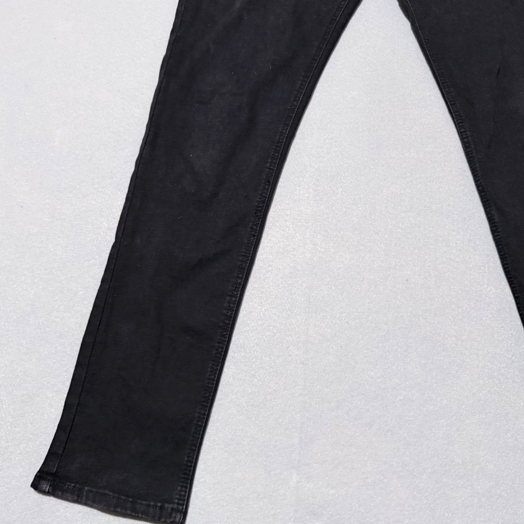 Forever 21 Forever 21 Skinny Jeans Women Black Denim Pockets Mid-Rise Zip Fly 34 Size 24" / US 00 / IT 34 - 7 Thumbnail