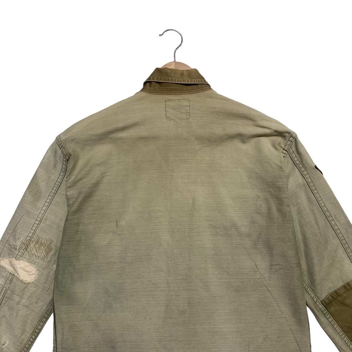 Denim & Supply Ralph Lauren Denim & Supply Ralph Lauren Military Distressed Jacket Size US S / EU 44-46 / 1 - 12 Thumbnail