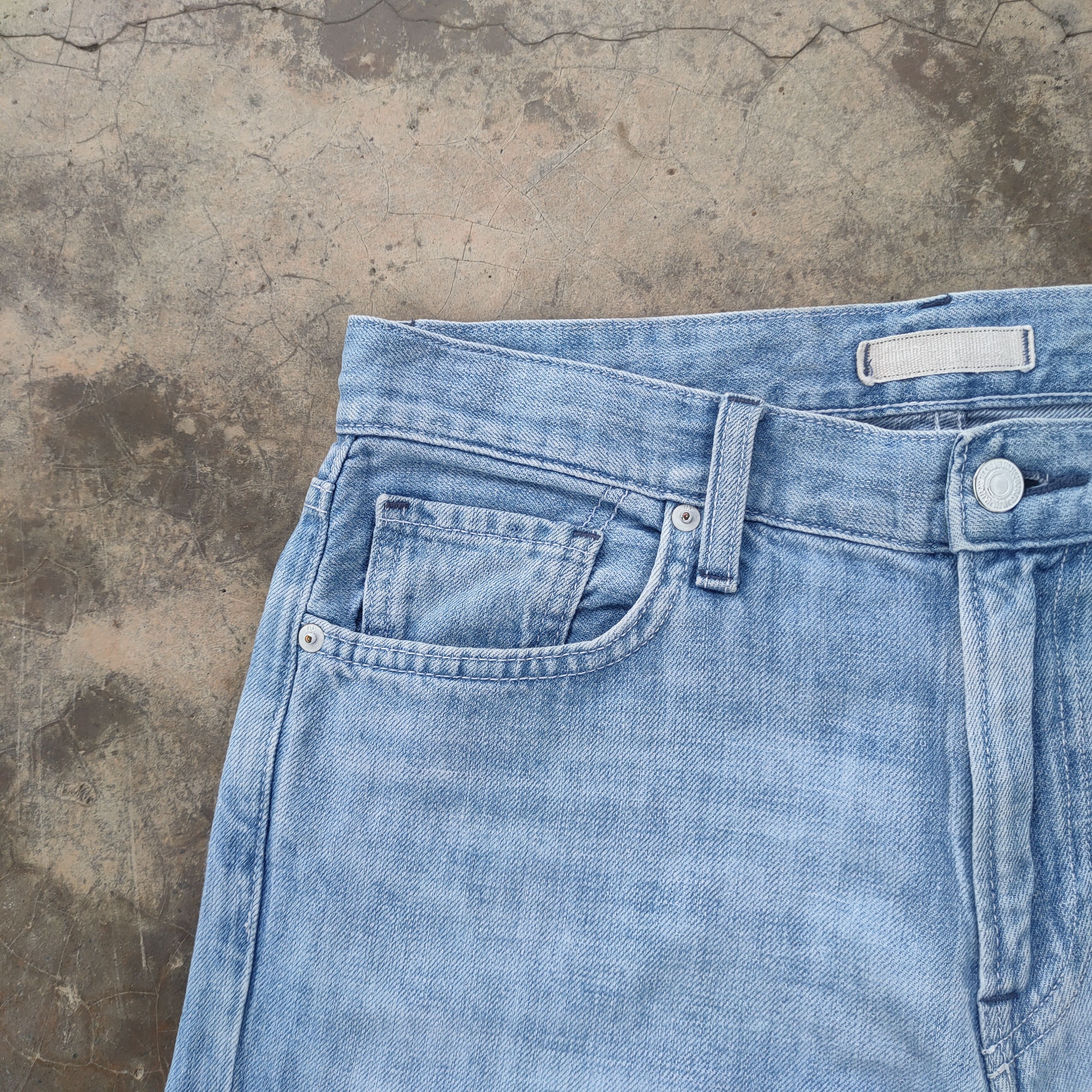 Japanese Brand VINTAGE JAPANESE FADED RIPPED JEANS DENIM PANTS Size US 32 / EU 48 - 6 Thumbnail