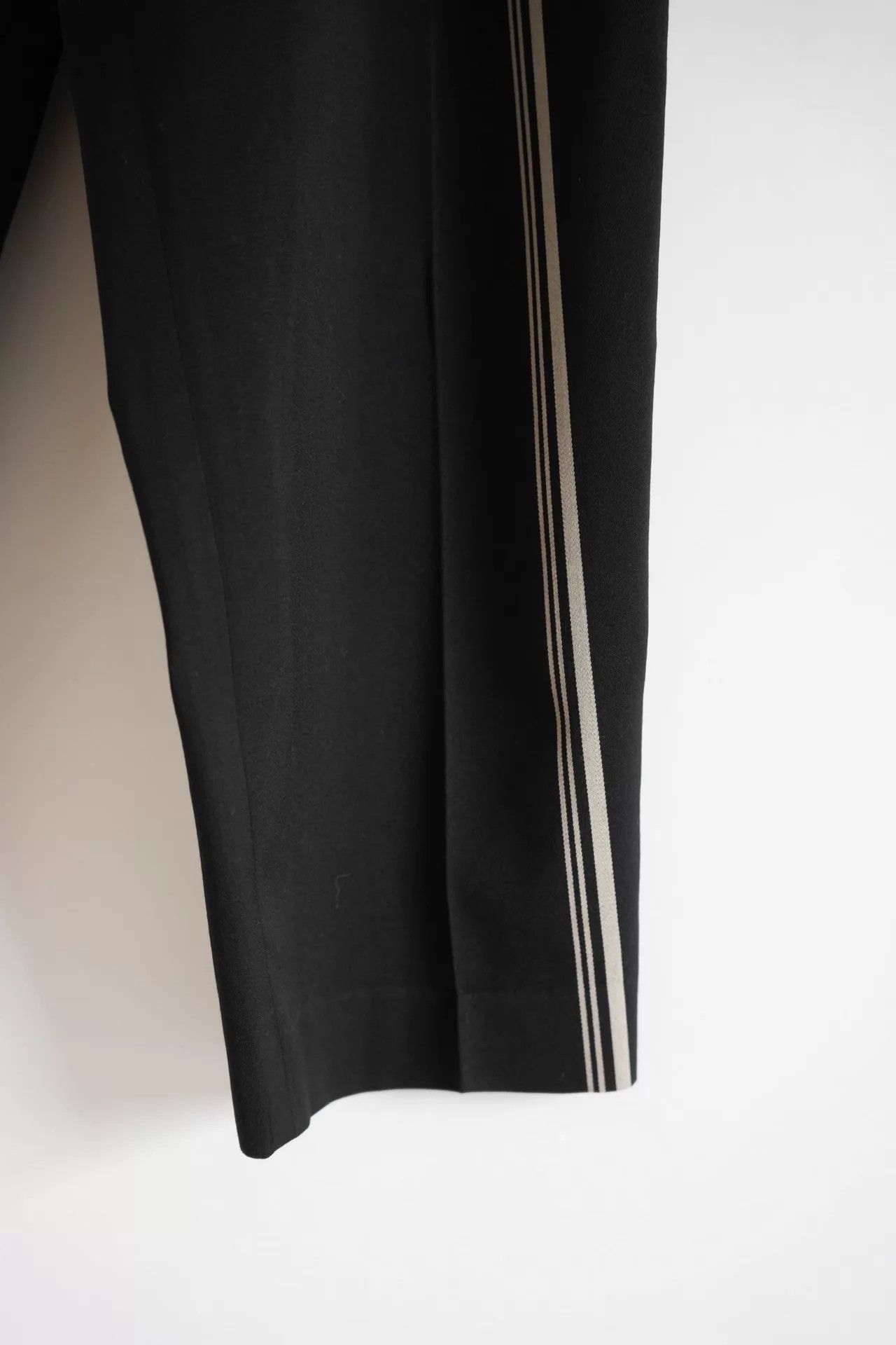 Yohji Yamamoto Yohji Yamamoto 86AW Diagonal Stripe Wool Trousers Size US 29 - 5 Thumbnail