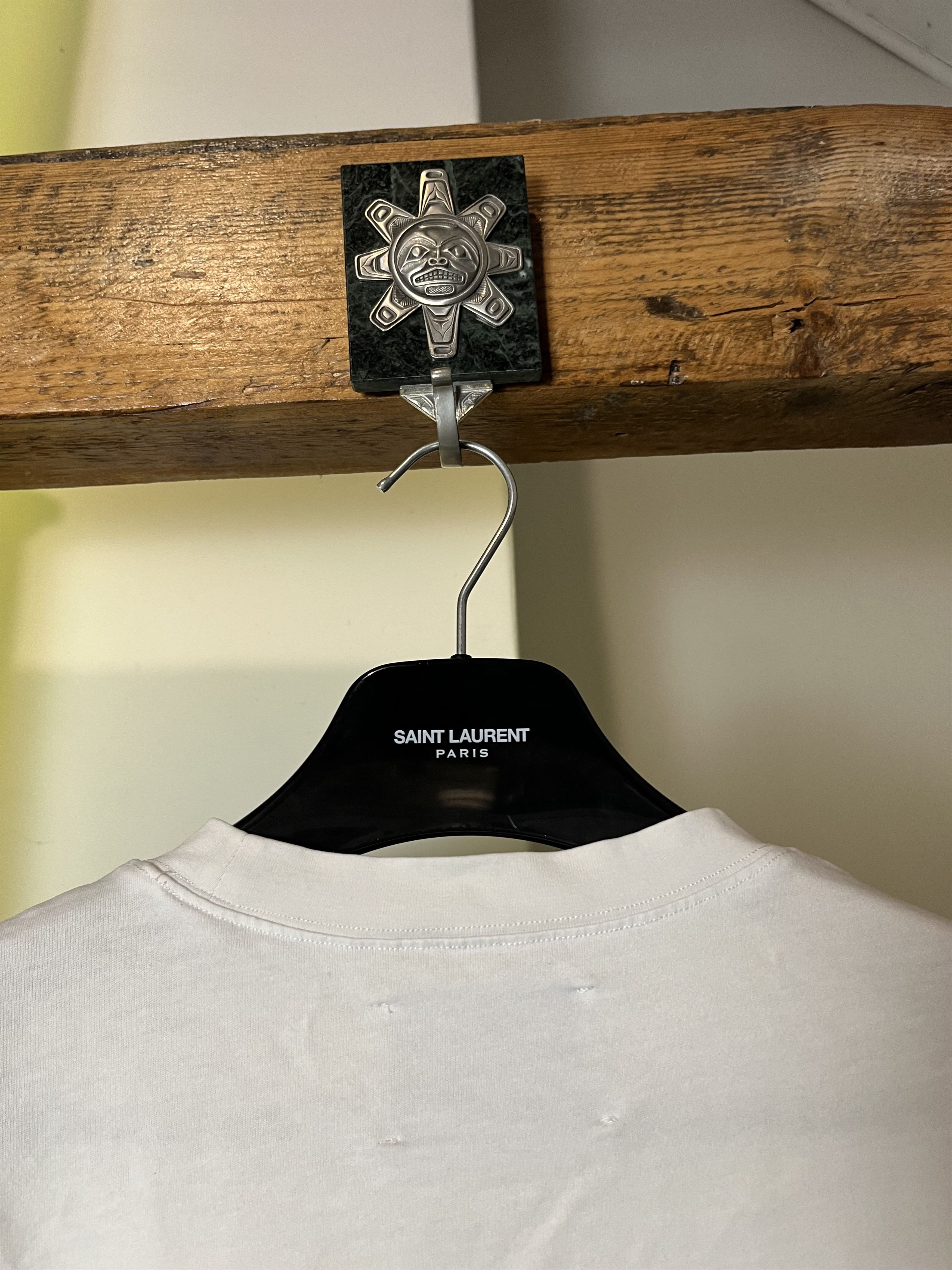 Designer × Helmut Lang Heliot Emil Secret Pocket White Tee Size US M / EU 48-50 / 2 - 7 Thumbnail