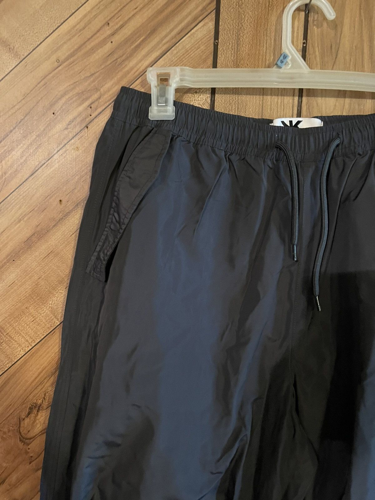 Other Kook N Keech Mens 36 Dark Gray Wind Suit Track Pants Jogger Size US 36 / EU 52 - 3 Thumbnail