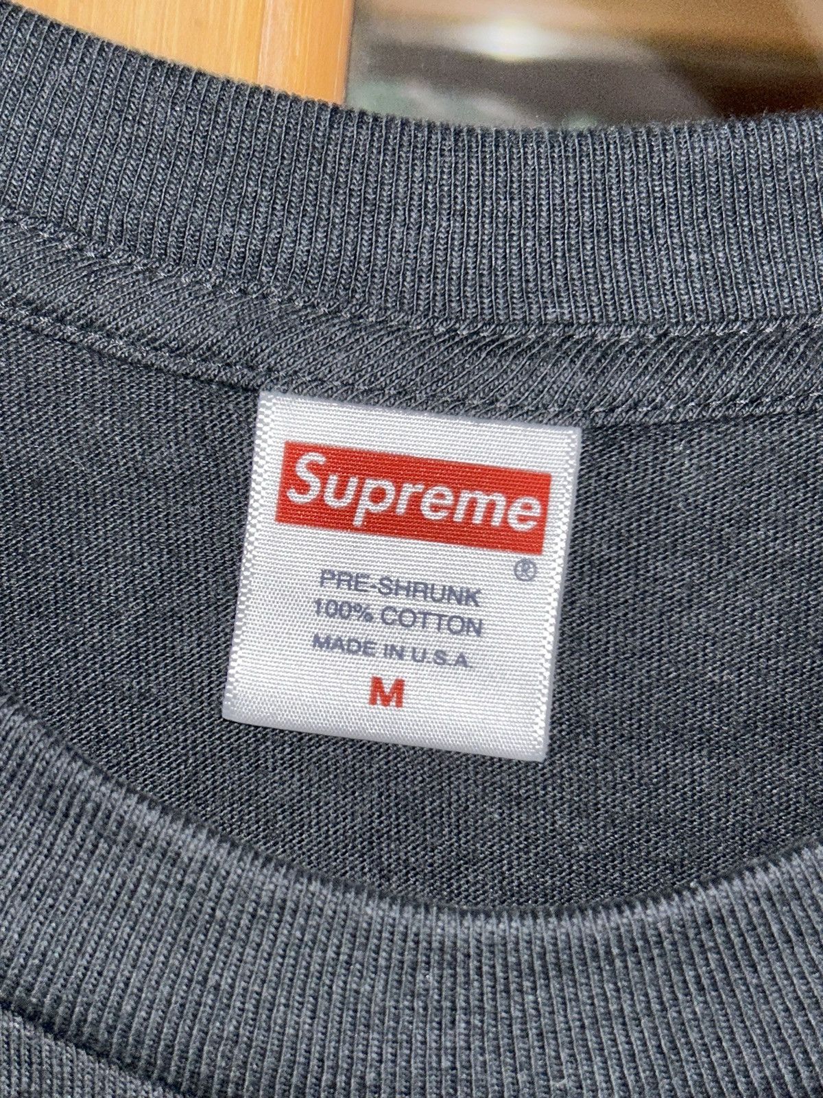 Supreme Supreme Box Logo L/S Tee Black FW20 size Medium NEW Size US M / EU 48-50 / 2 - 4 Thumbnail