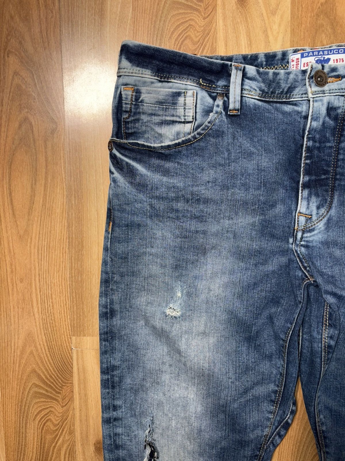 Parasuco VTG x Parasuco Blue Denim Jeans x Style N 9DYOSH Size US 36 / EU 52 - 3 Thumbnail