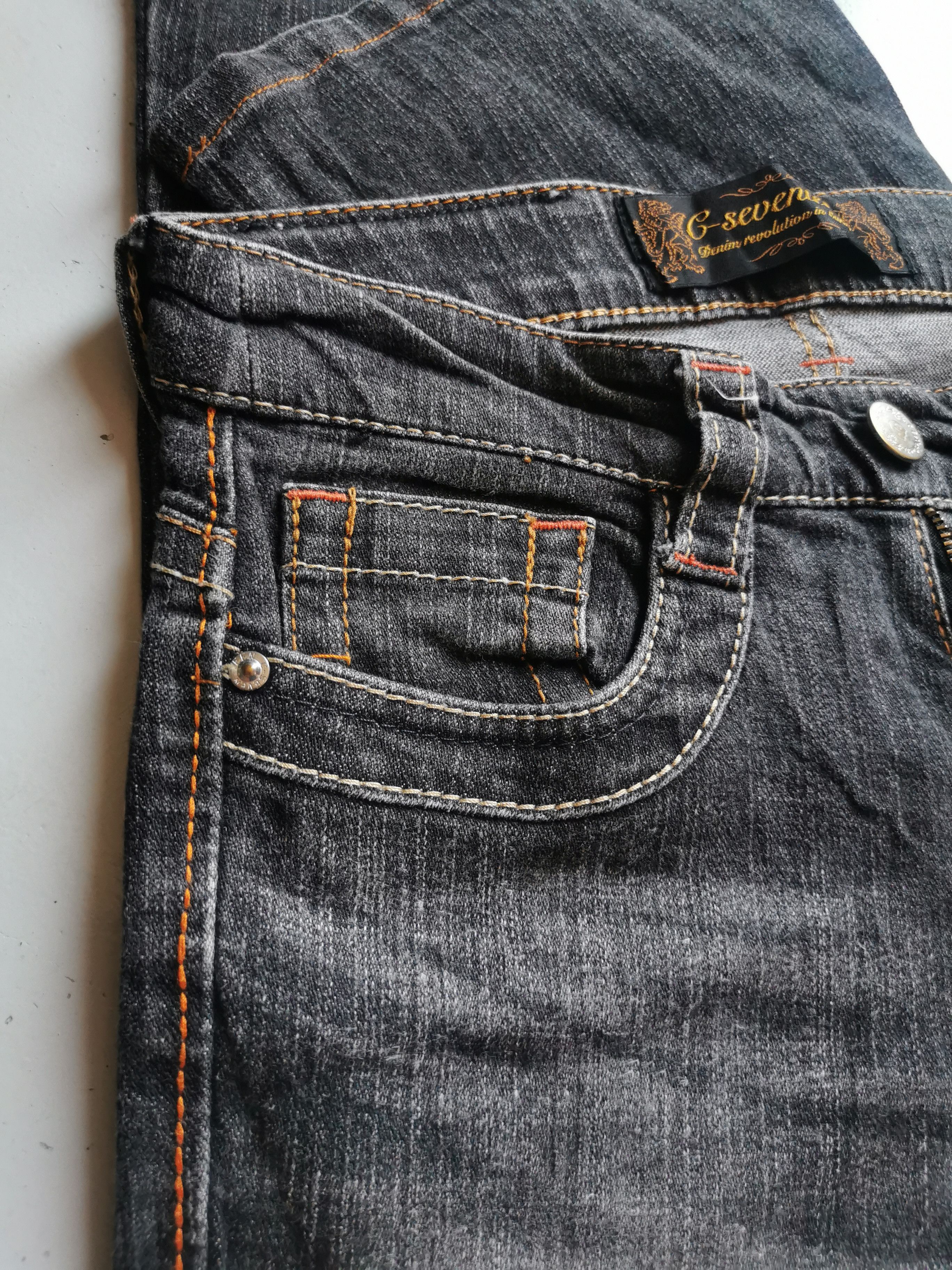 Tornado Mart 🇯🇵🔥🔥 VTG Japanese LGB Denim G-Seventen Flare Sick 🔥 Size US 28 / EU 44 - 3 Thumbnail