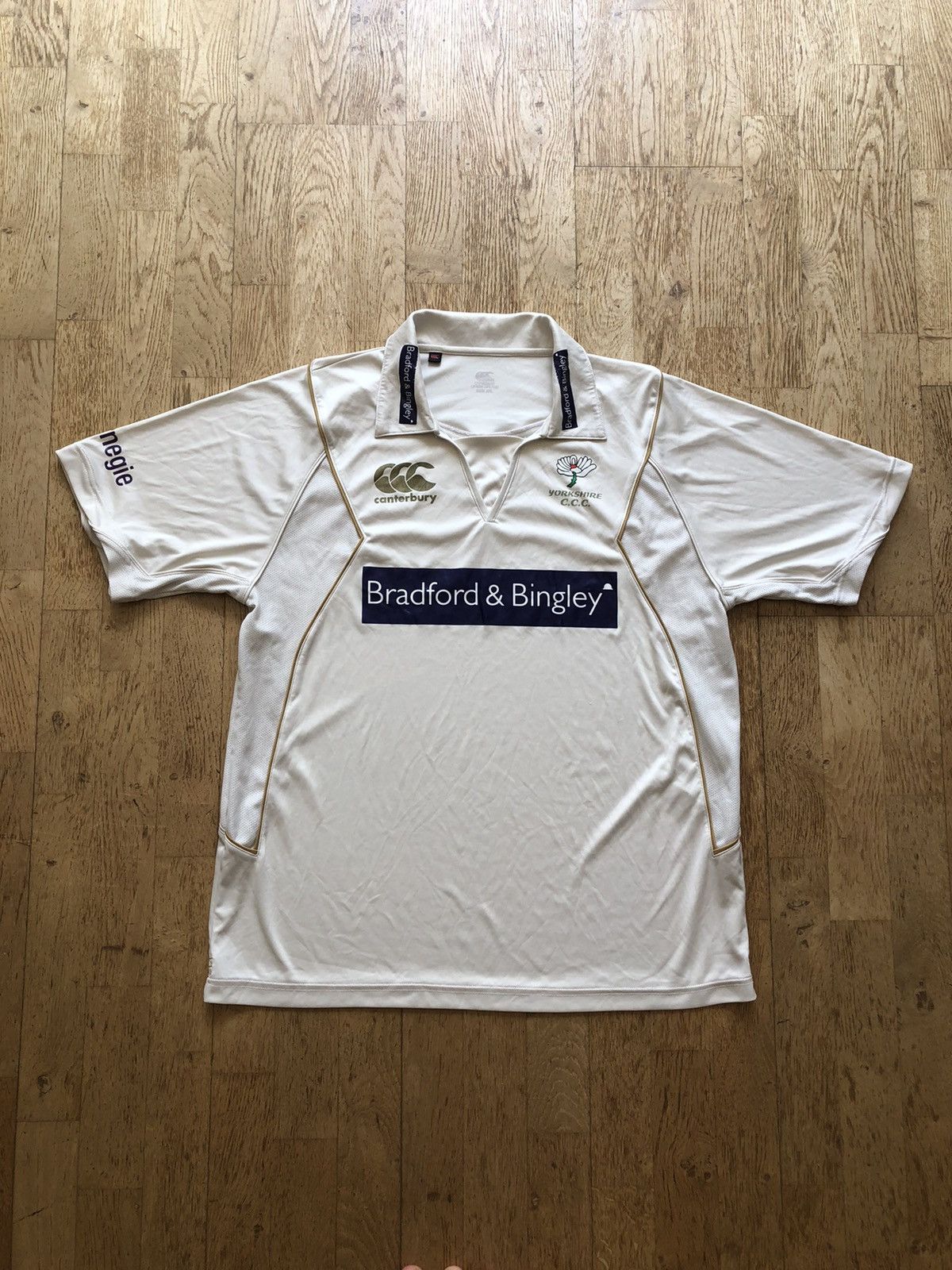 Vintage YORKSHIRE CCC CANTERBURY VINTAGE RUGBY SOCCER JERSEY Size US XL / EU 56 / 4 - 1 Thumbnail