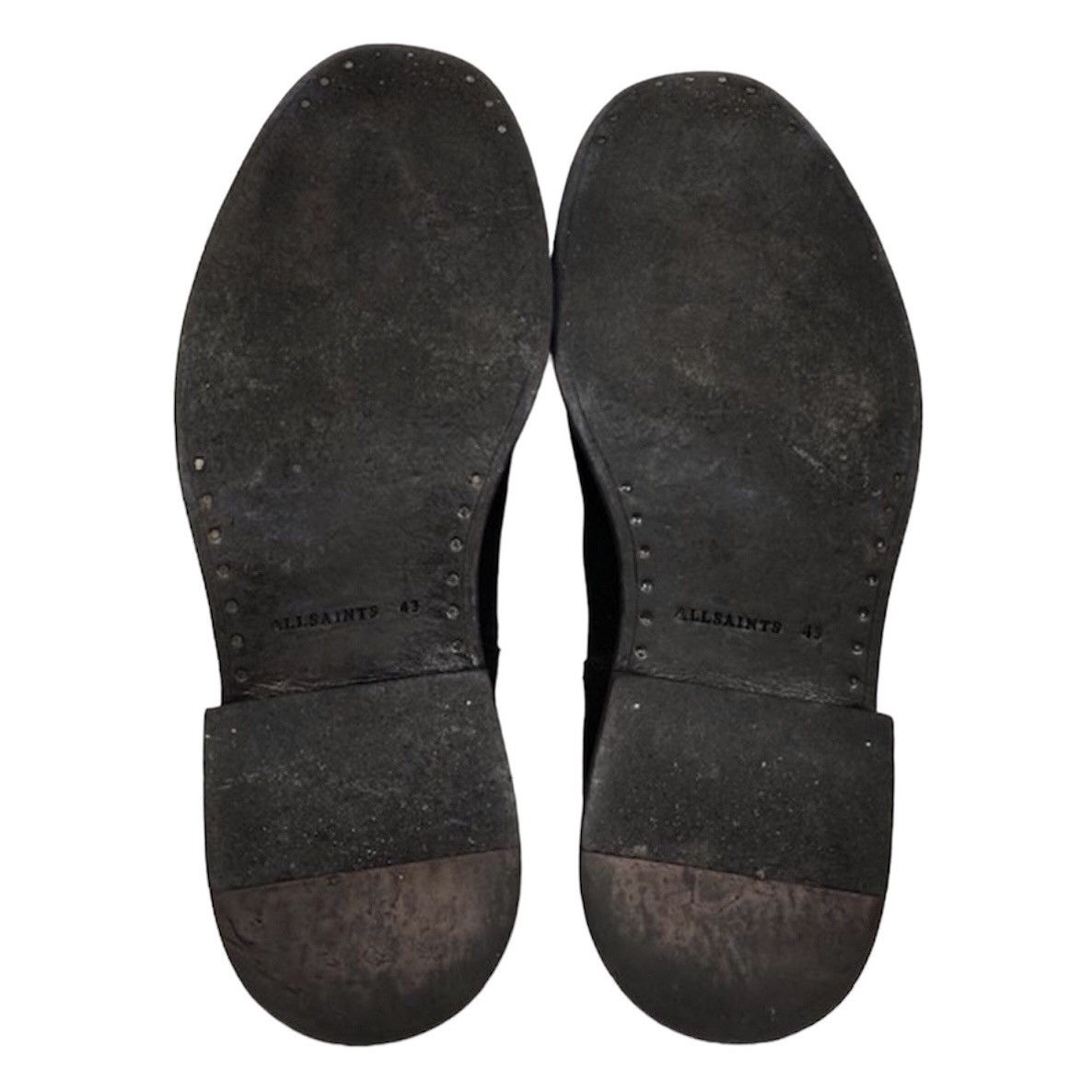 Allsaints 🔵suede chelsea boots black Size US 10 / EU 43 - 4 Thumbnail
