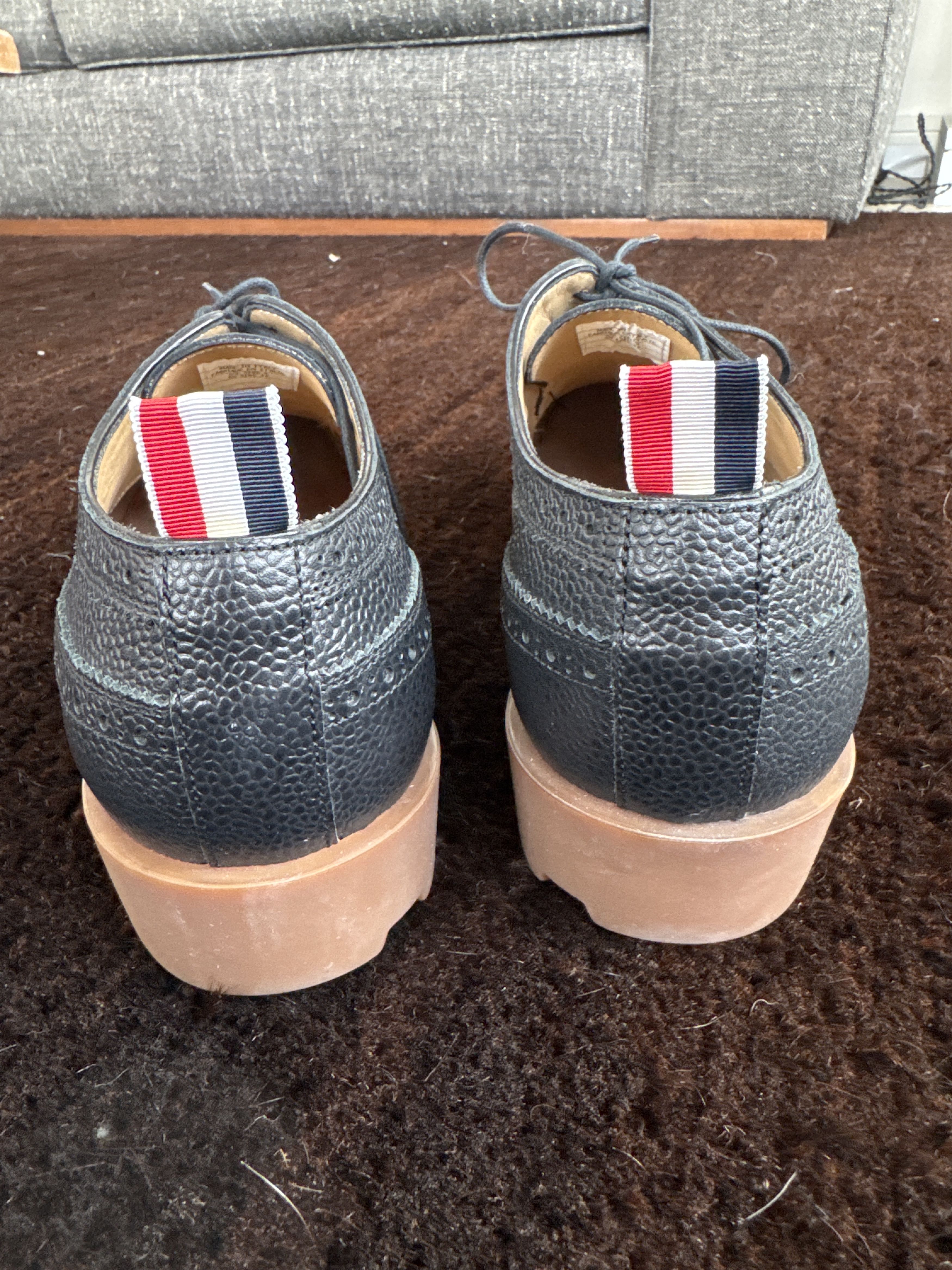Thom Browne Thom Browne Panama Longline Leather Brogues Size US 11 / EU 44 - 2 Thumbnail