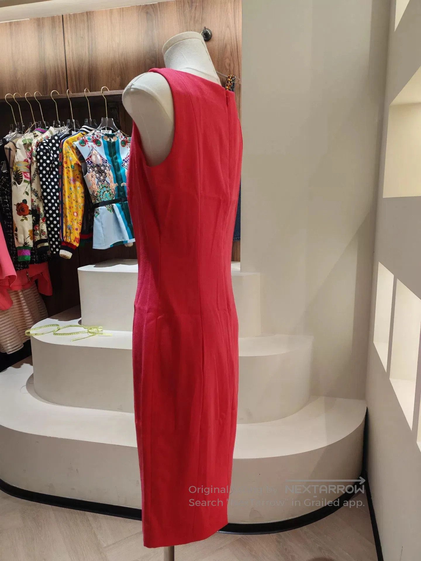 Dior Dior V-Neck Pink Dress. Size M / US 6-8 / IT 42-44 - 6 Thumbnail