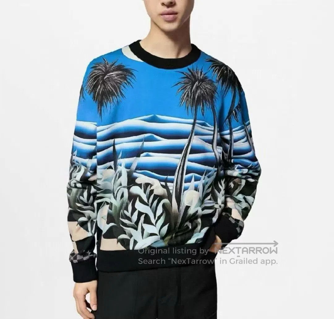 Louis Vuitton Louis Vuitton SS24 Graphic Print Crewneck Sweatshirt. Size US L / EU 52-54 / 3 - 7 Thumbnail