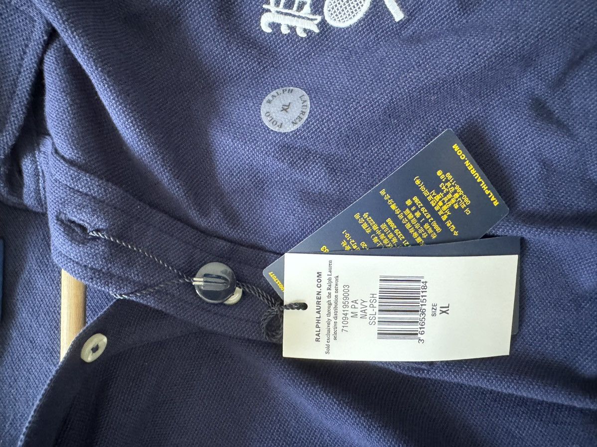 Polo Ralph Lauren Polo Classic Fit Tennis Crest Shirt Size US XL / EU 56 / 4 - 4 Thumbnail